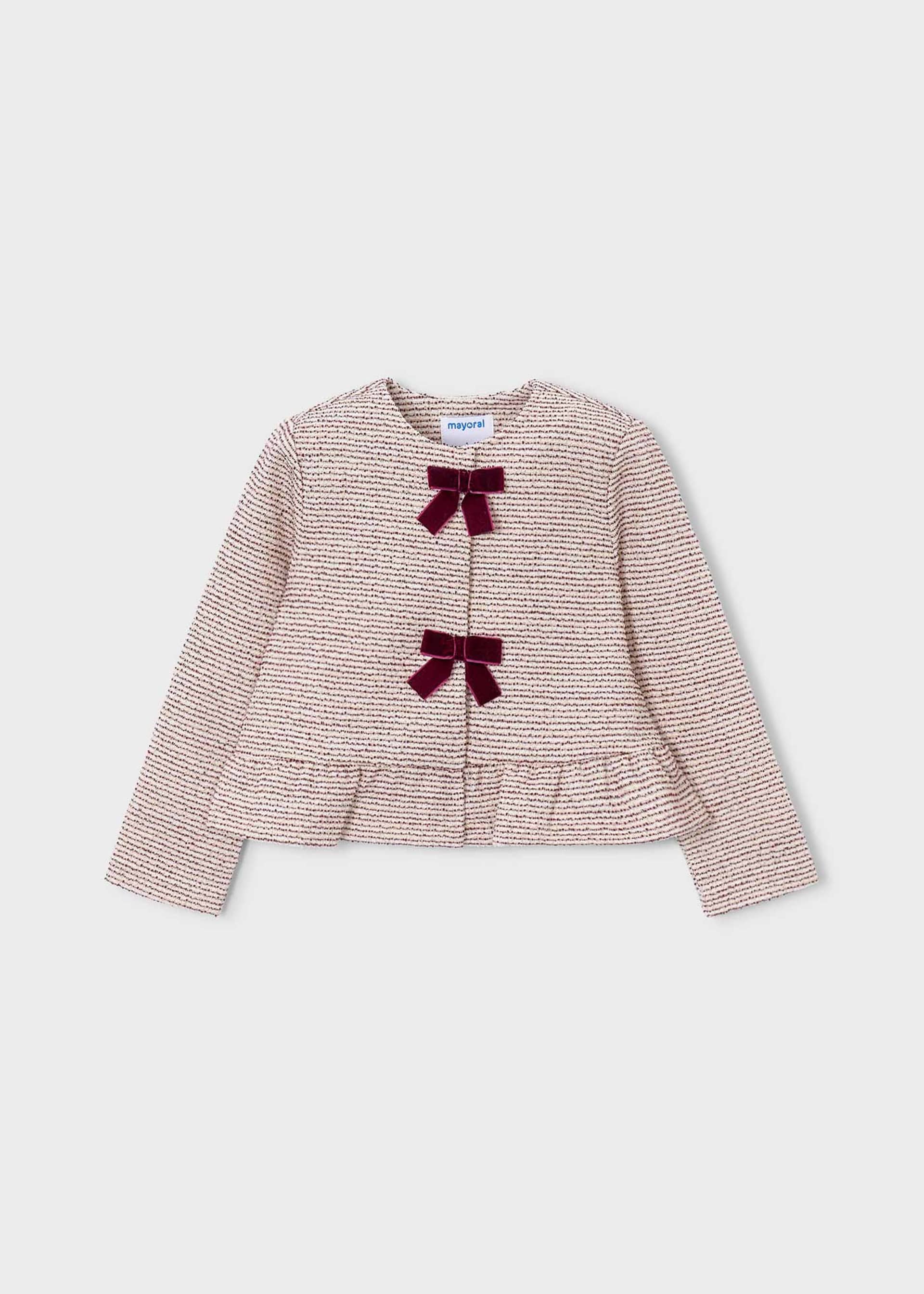 Giacca fiocchi bambina