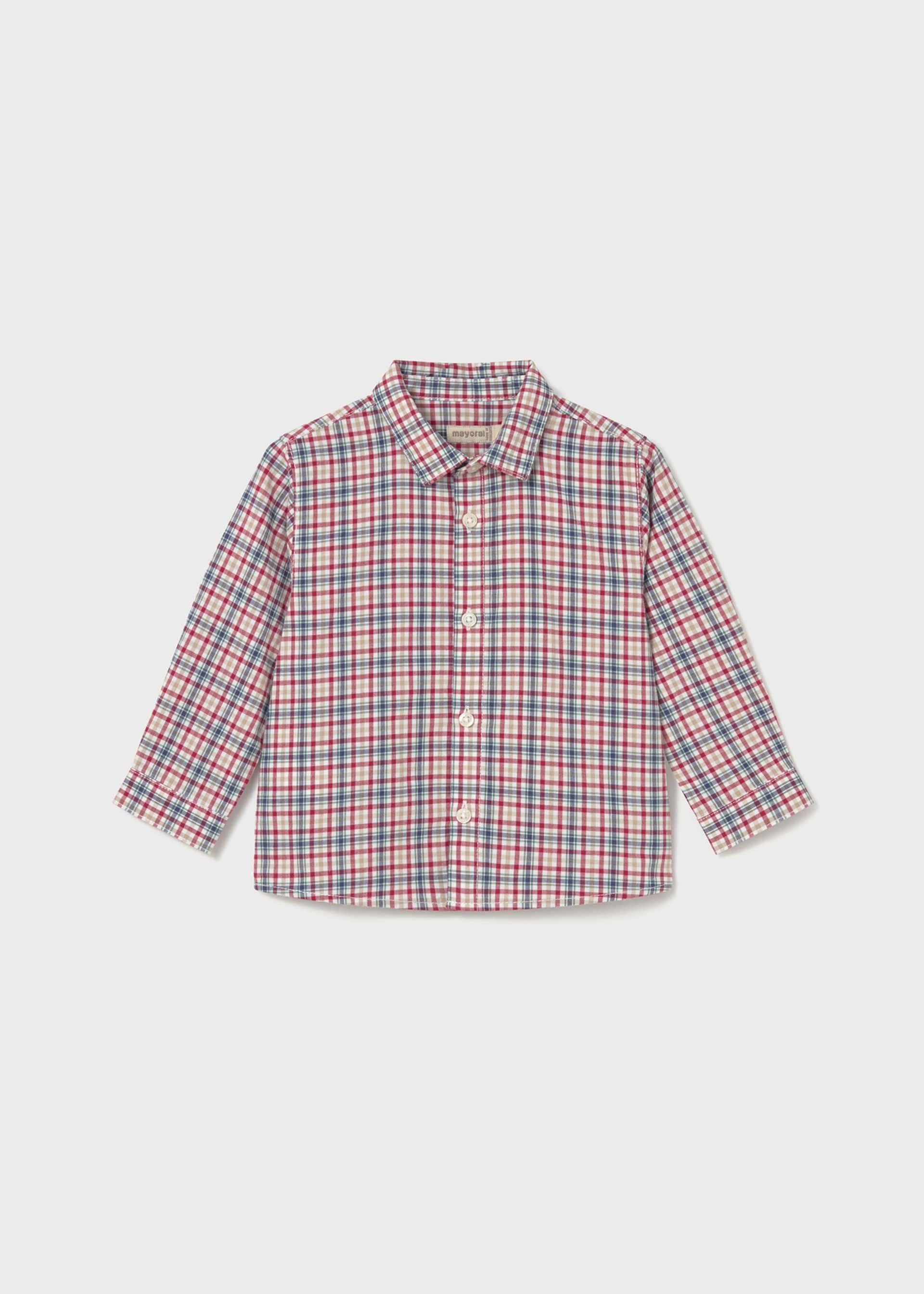 Camisa cuadros bebé