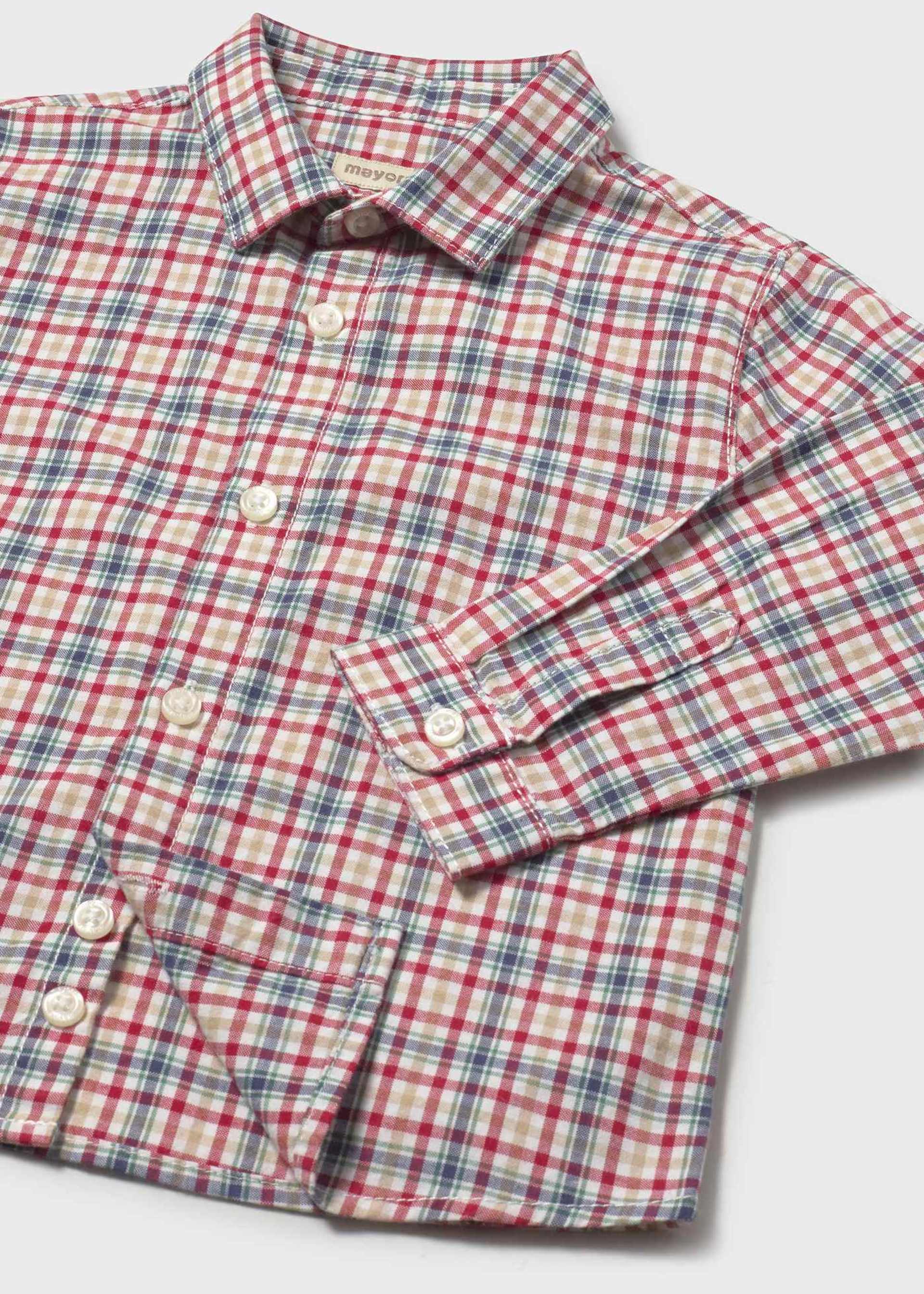 Camisa cuadros bebé