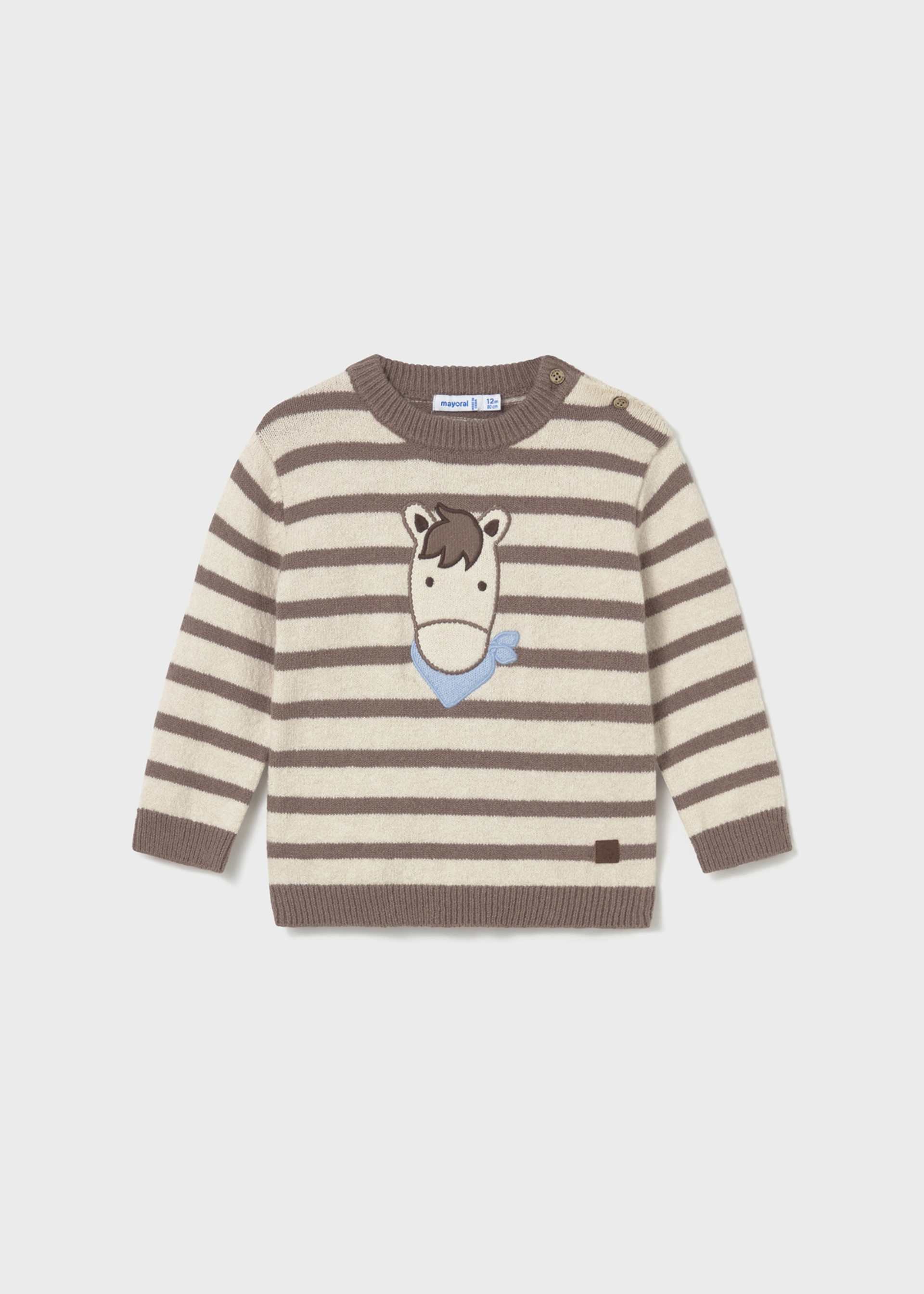 Maglione cavallo neonato