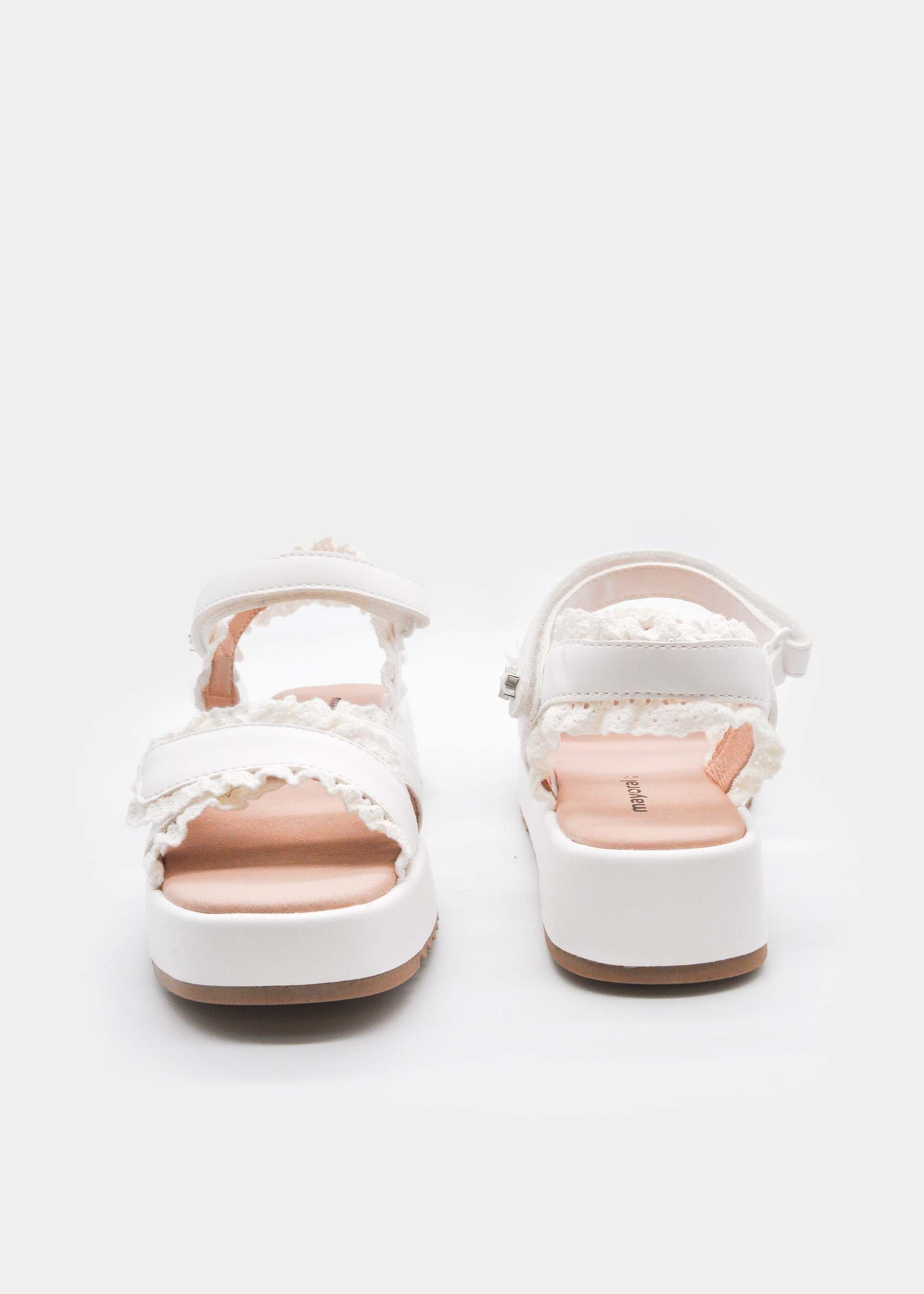 Sandali peplum bambina