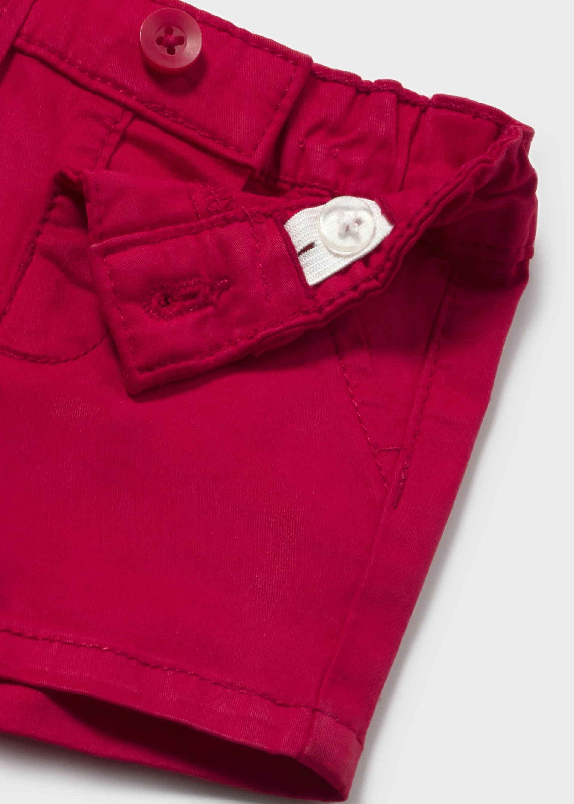 Pantalón corto sarga recién nacido