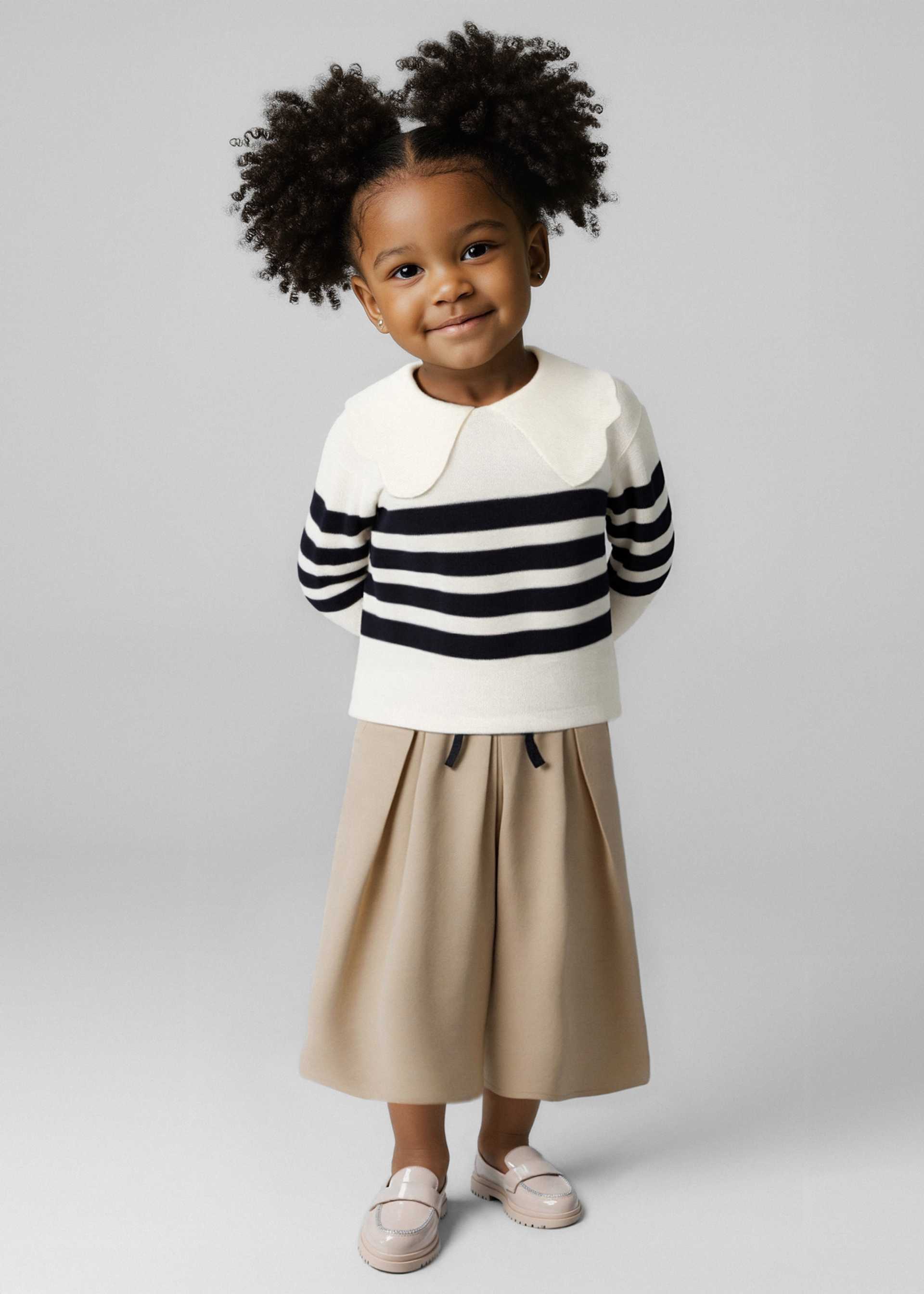 Gonna pantalone fiocco bambina