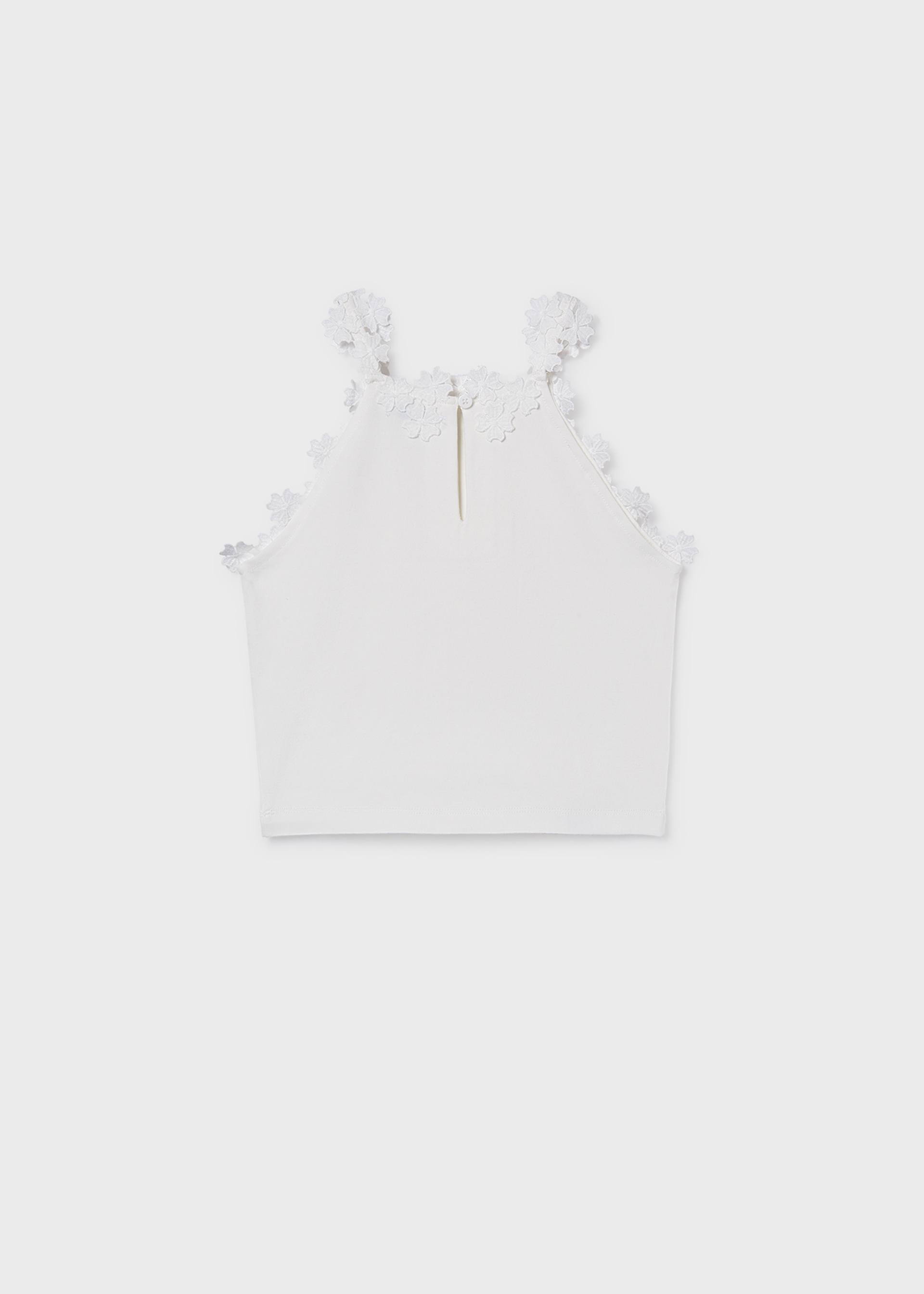 Träger-Top Blumendetails Teenager Mädchen