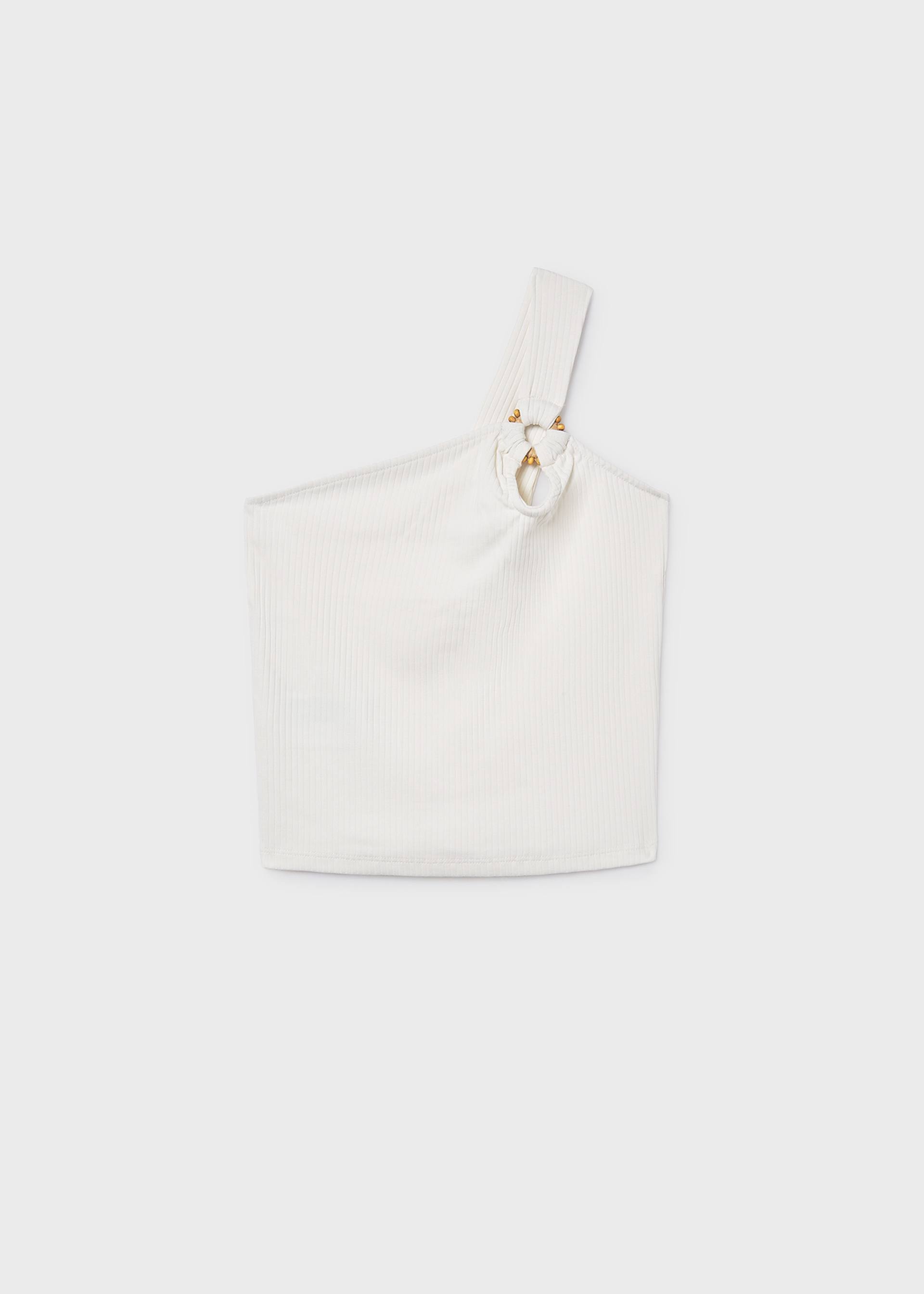 Camisola assimétrica rapaiga