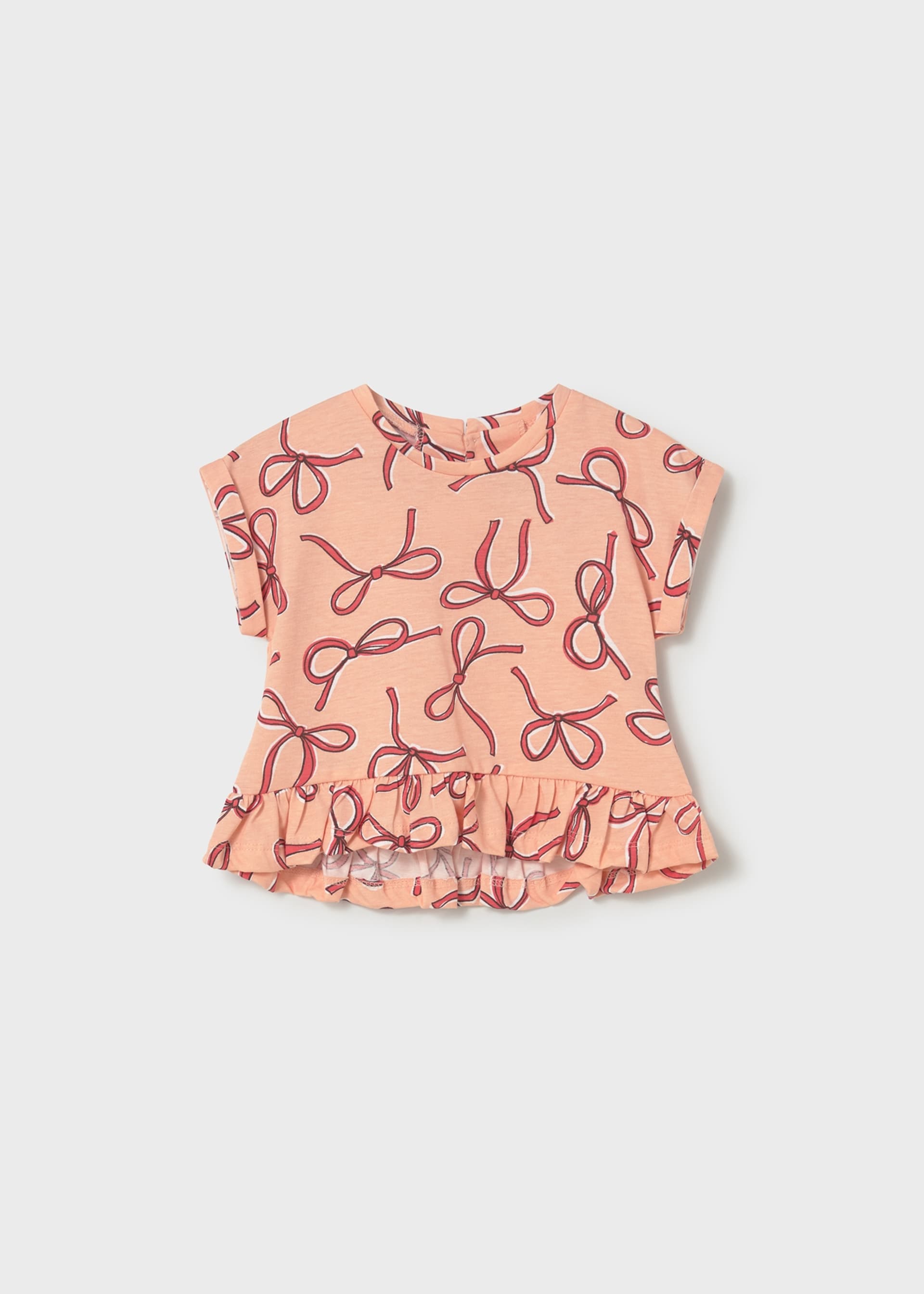 Completo 3 pezzi con pantaloncino neonata