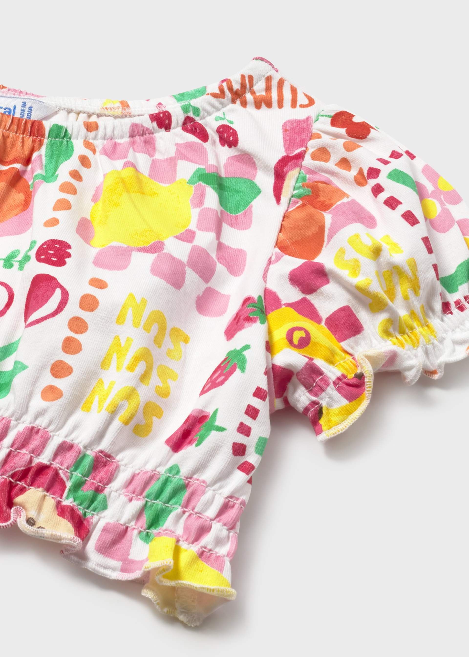 Ensemble 3 pièces avec serre-tête bébé