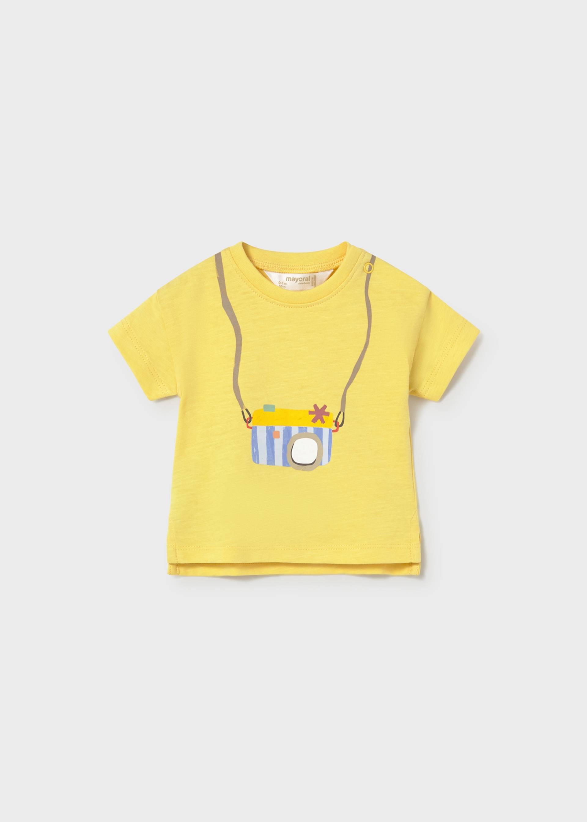 Pack 2 t-shirts estampadas recém nascido