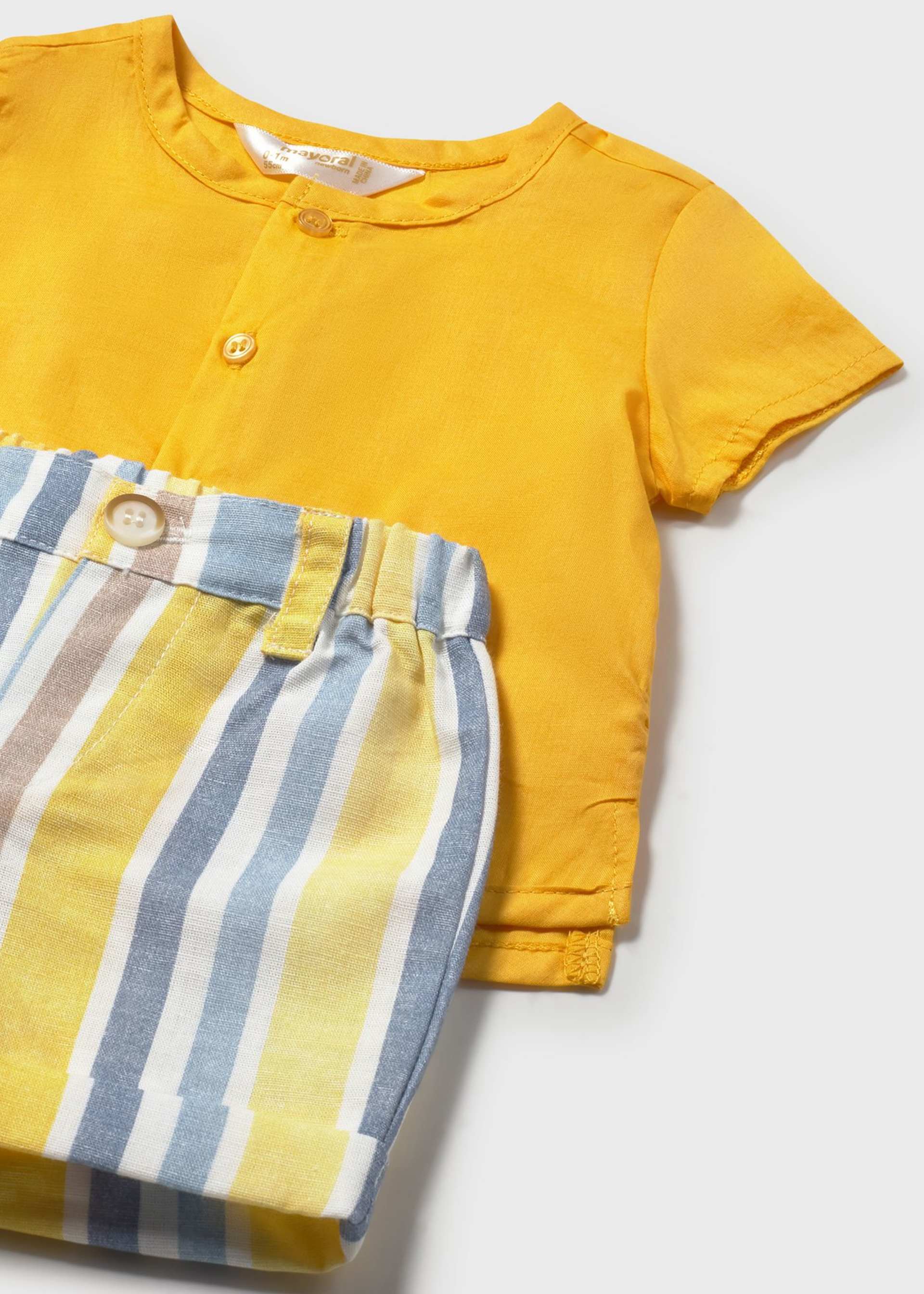 Conjunto 3 piezas con gorro recién nacido