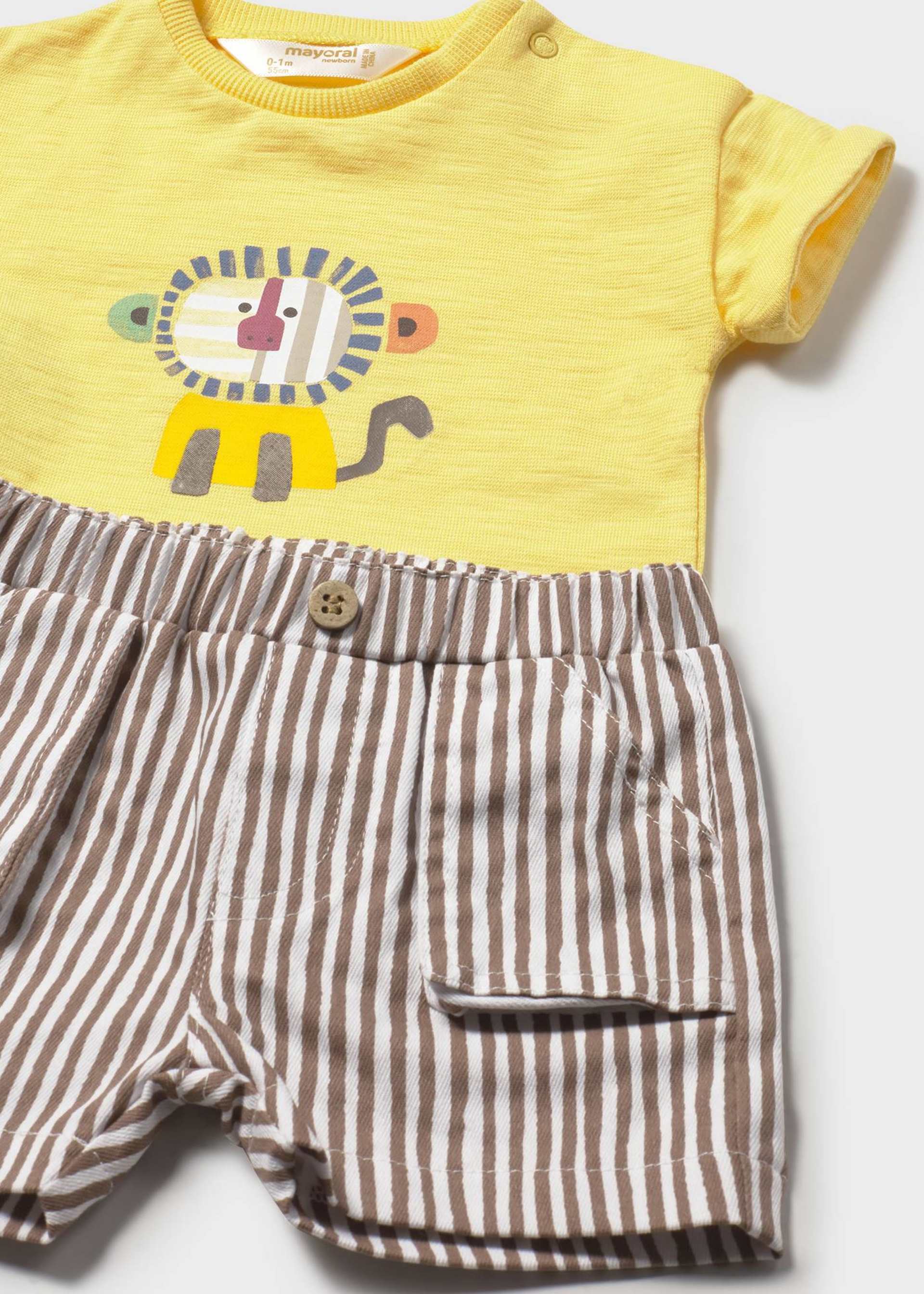 Newborn Boy Shorts and T-shirt Set