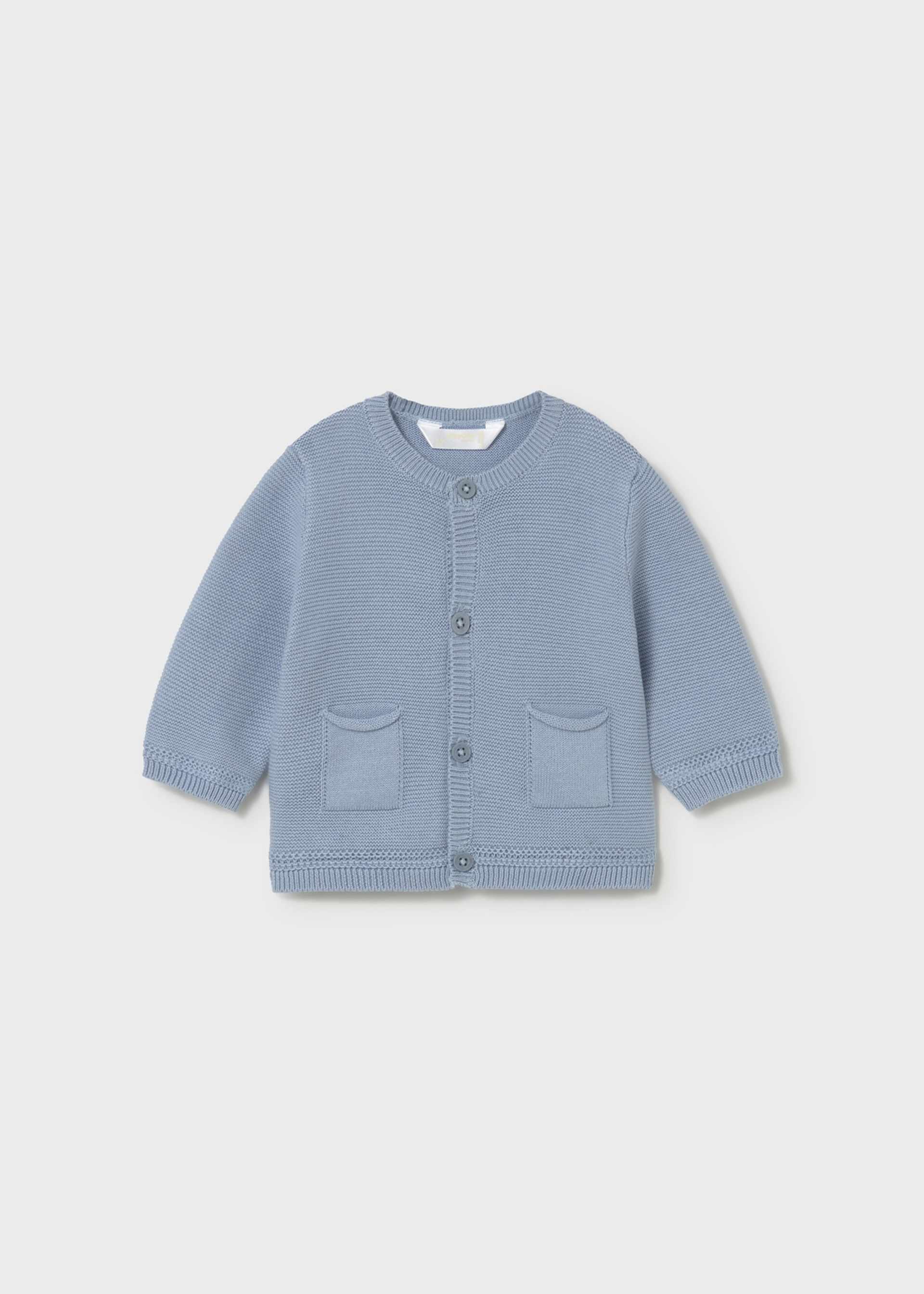 Jacheta tip cardigan nou-nascut