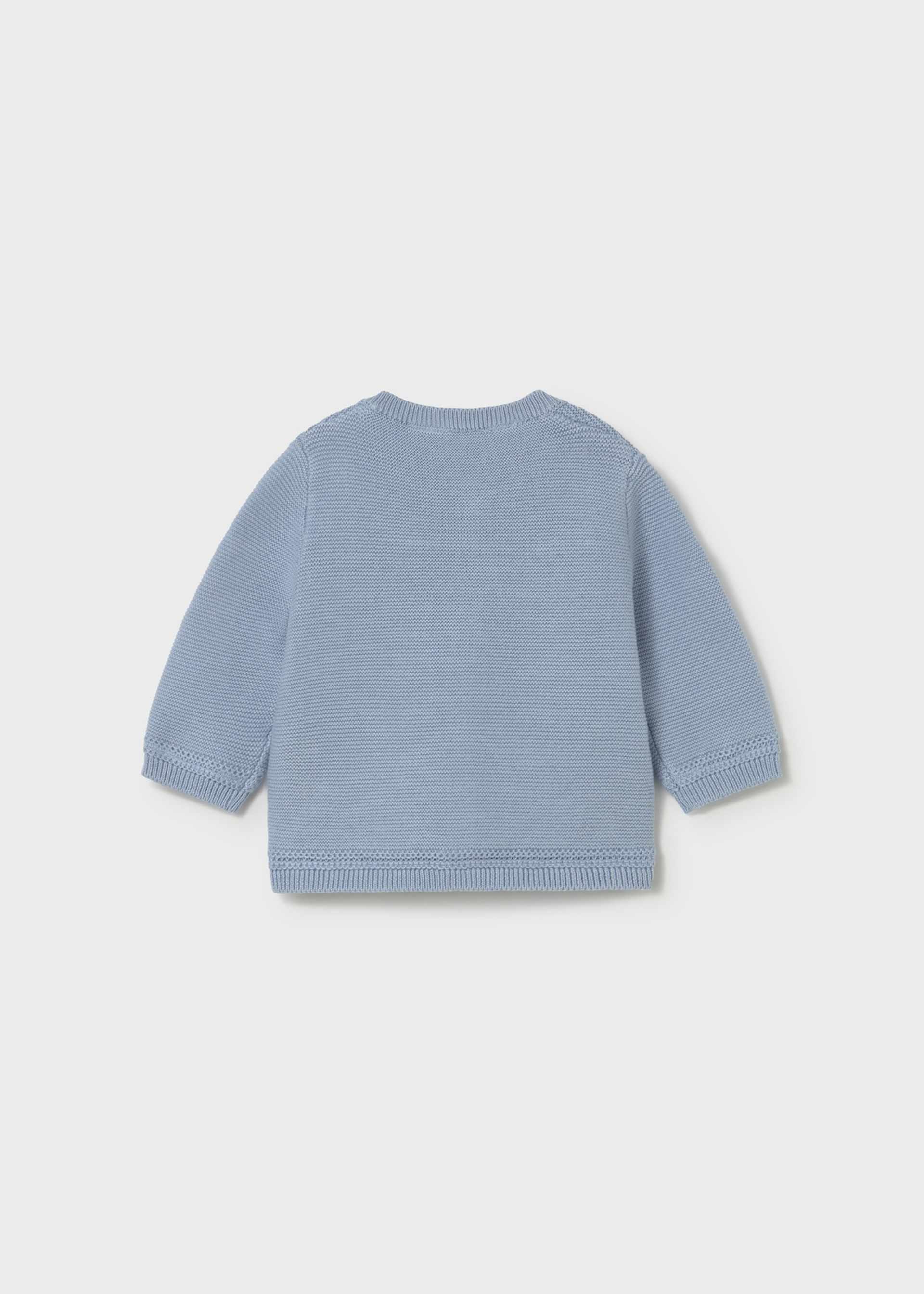 Newborn Boy Knit Cardigan