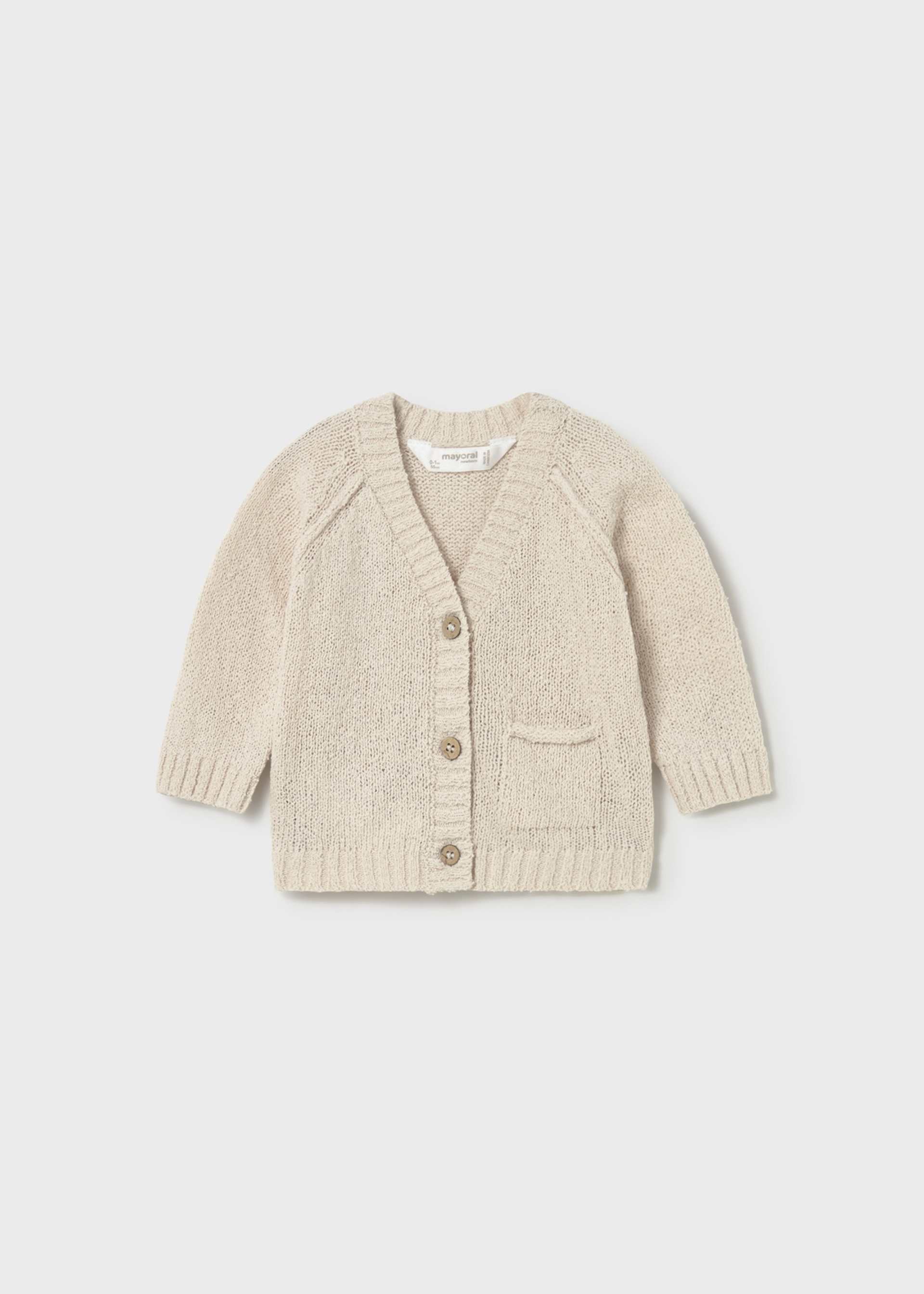 V-neck cardigan newborn