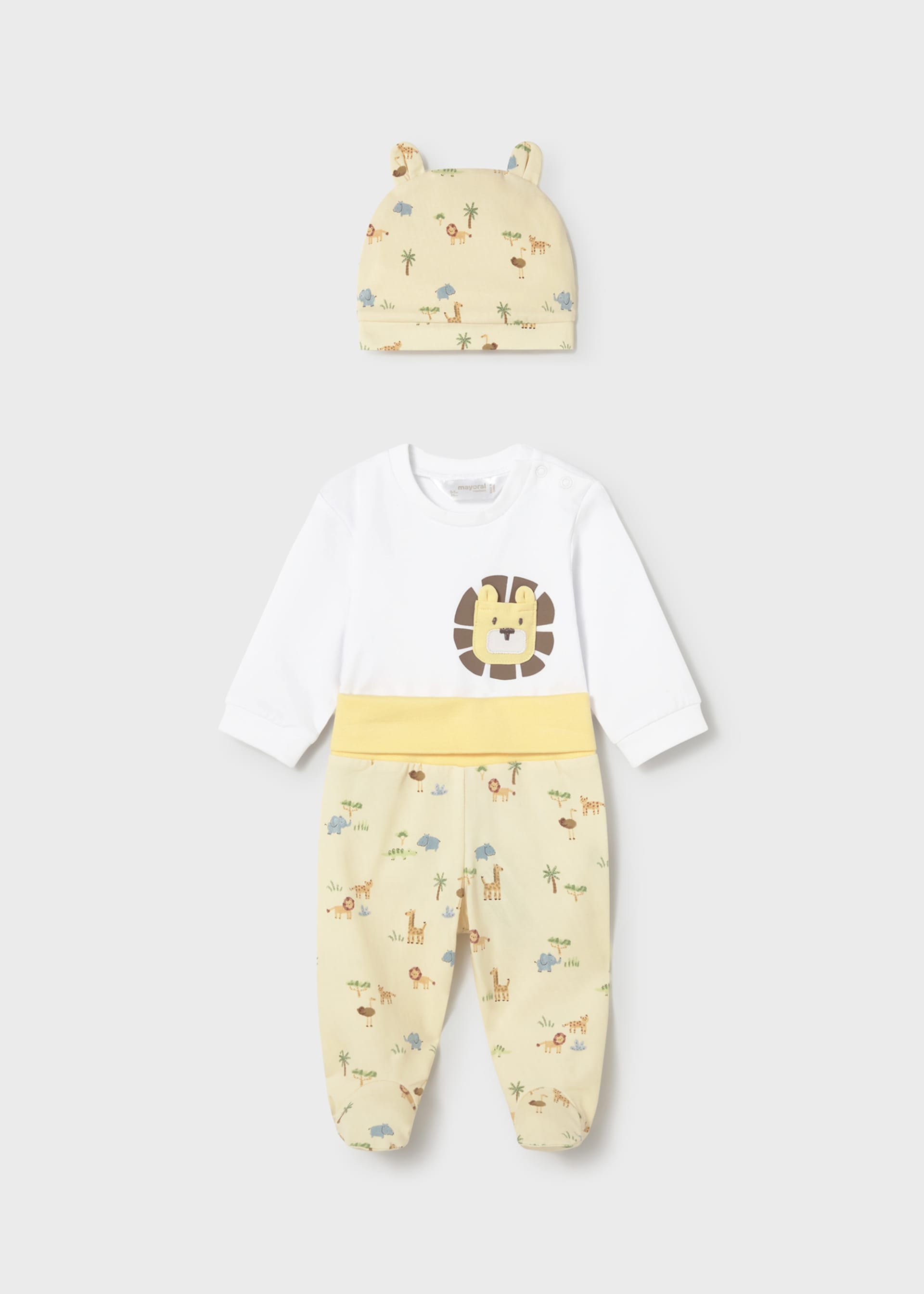 Completo 3 pezzi ghettina neonato
