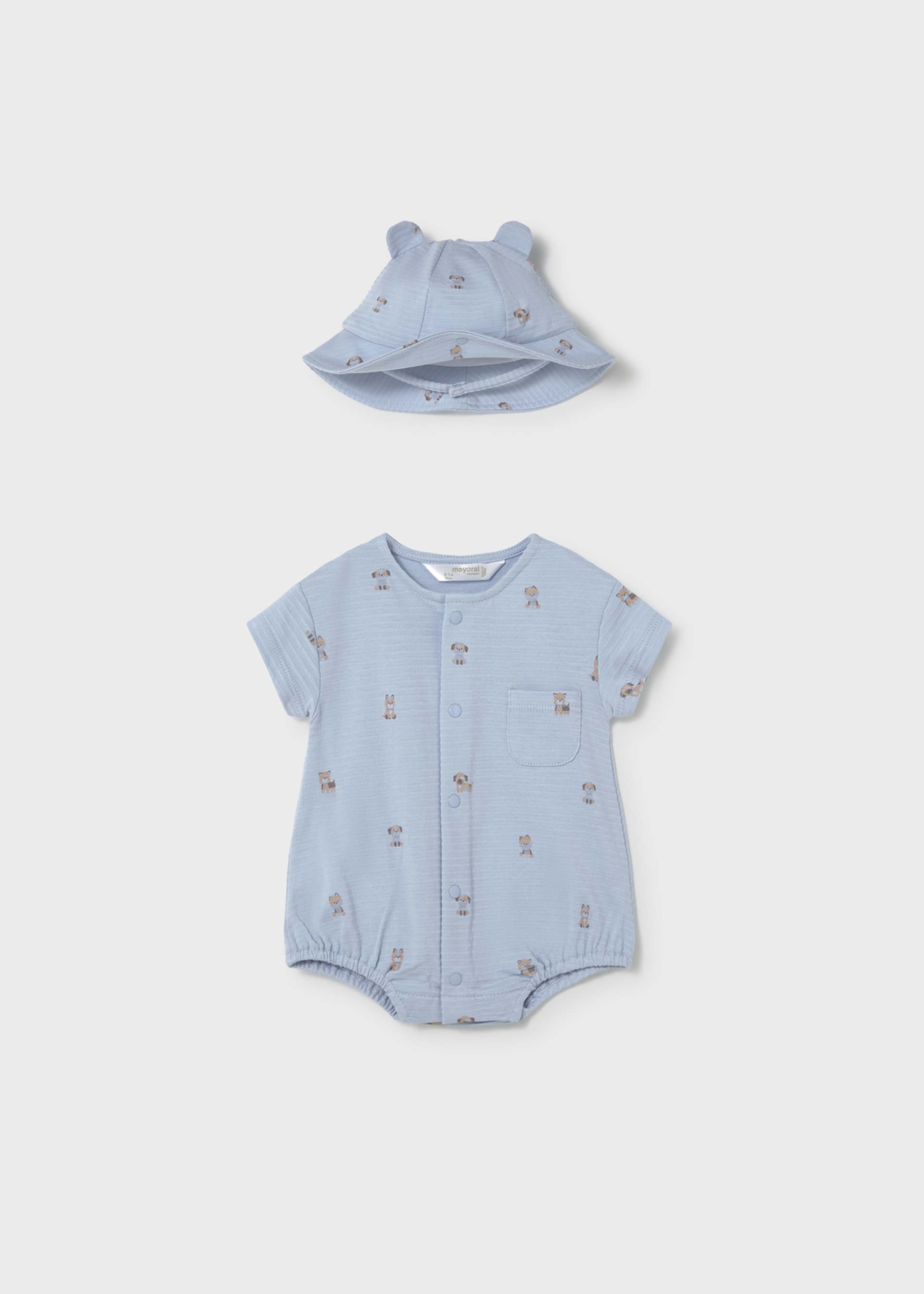 Romper newborn and hat