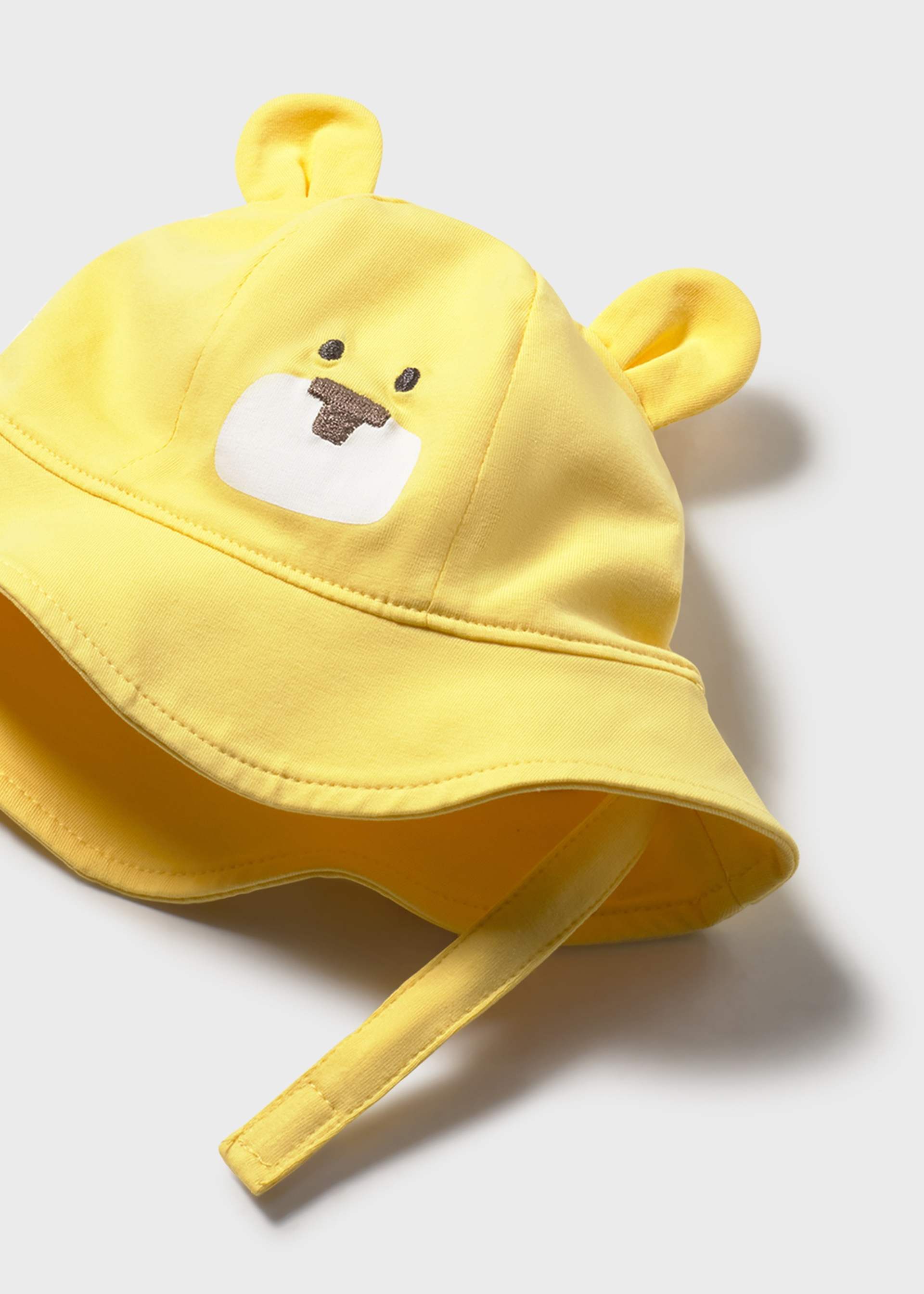 Set 2 peleles con gorro orejitas recién nacido