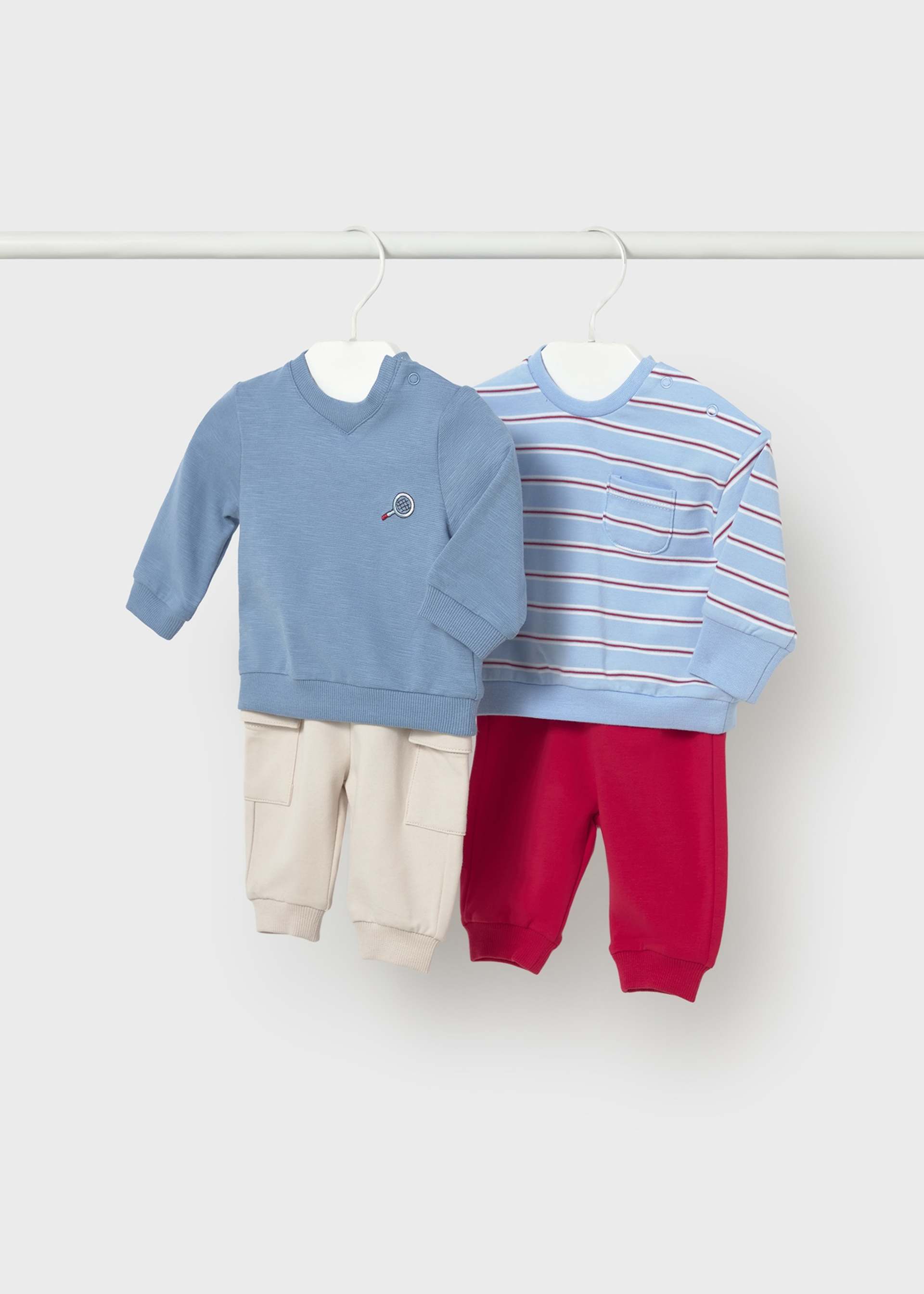 Long-sleeved 4-piece set newborn