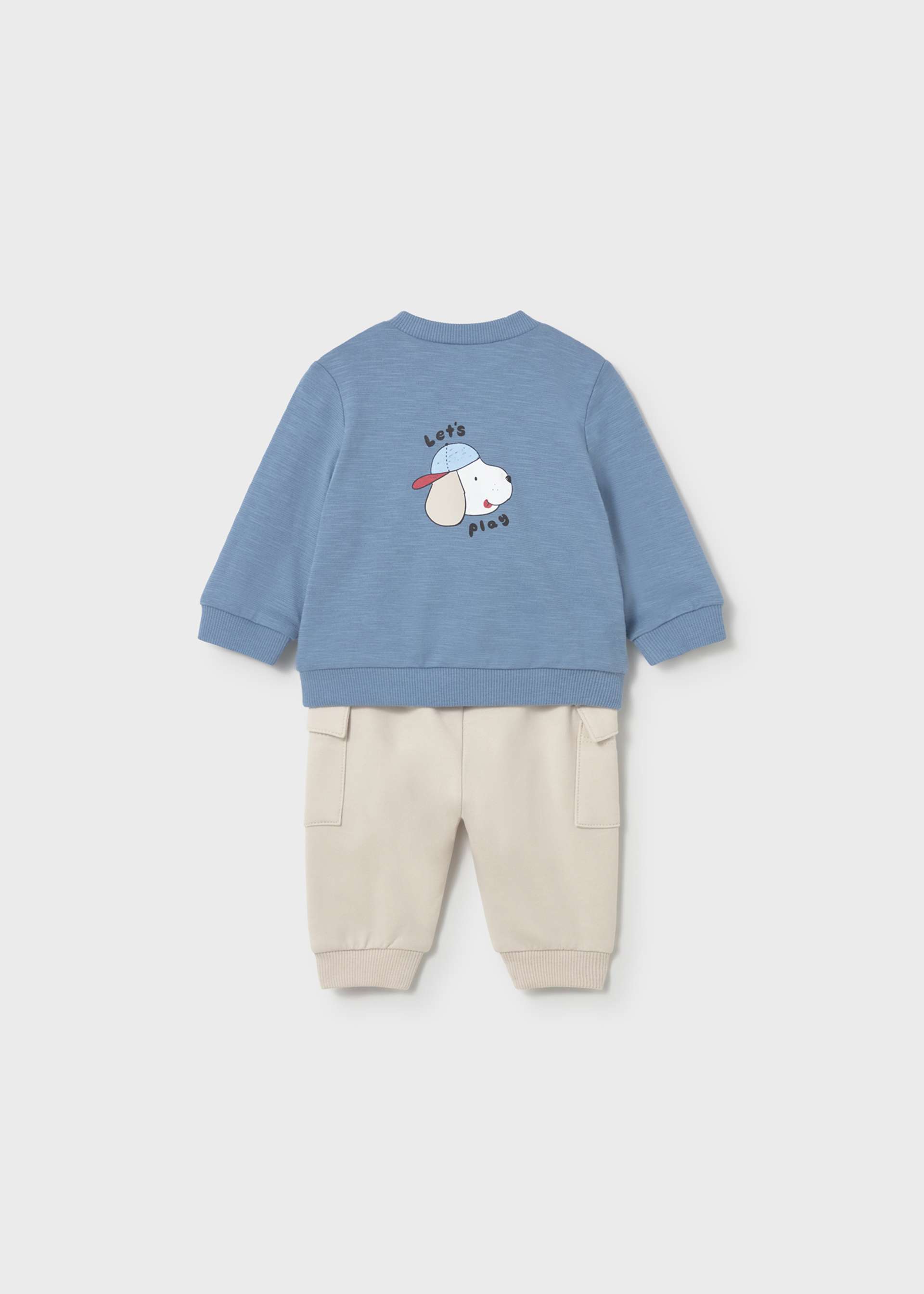 Newborn Boy 4-Piece French Terry Set