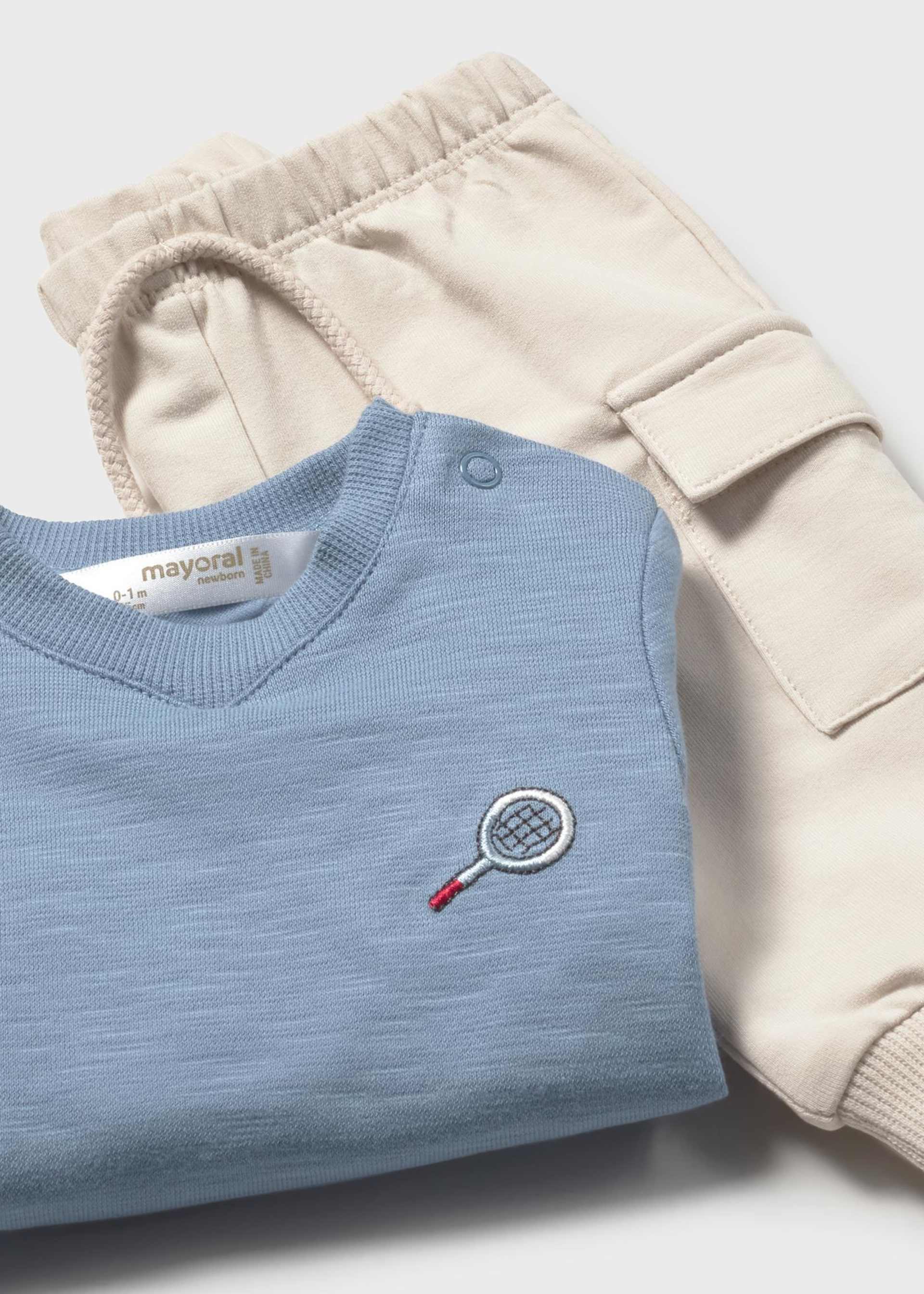 Long-sleeved 4-piece set newborn