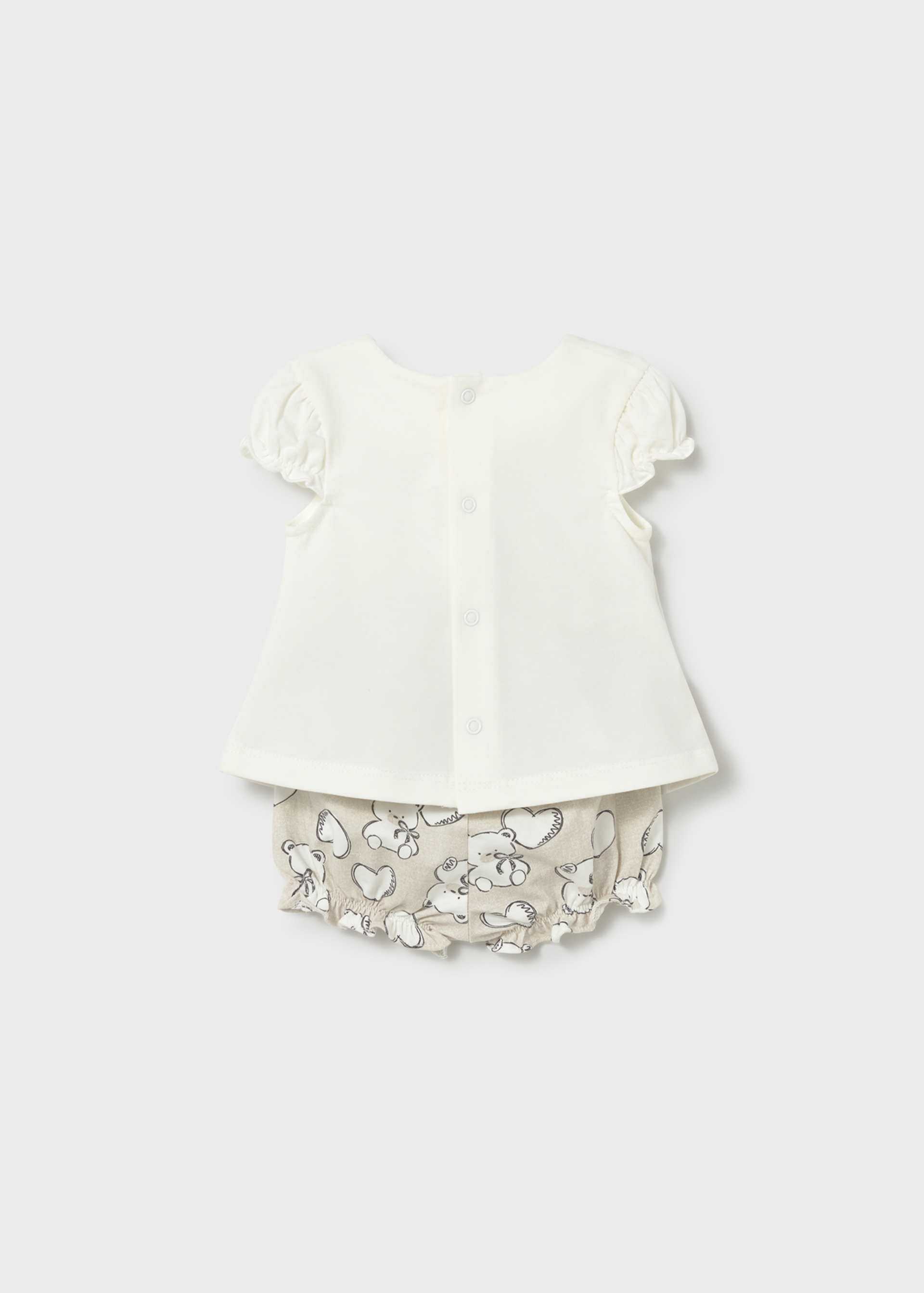 4-piece ruffled Set newborn