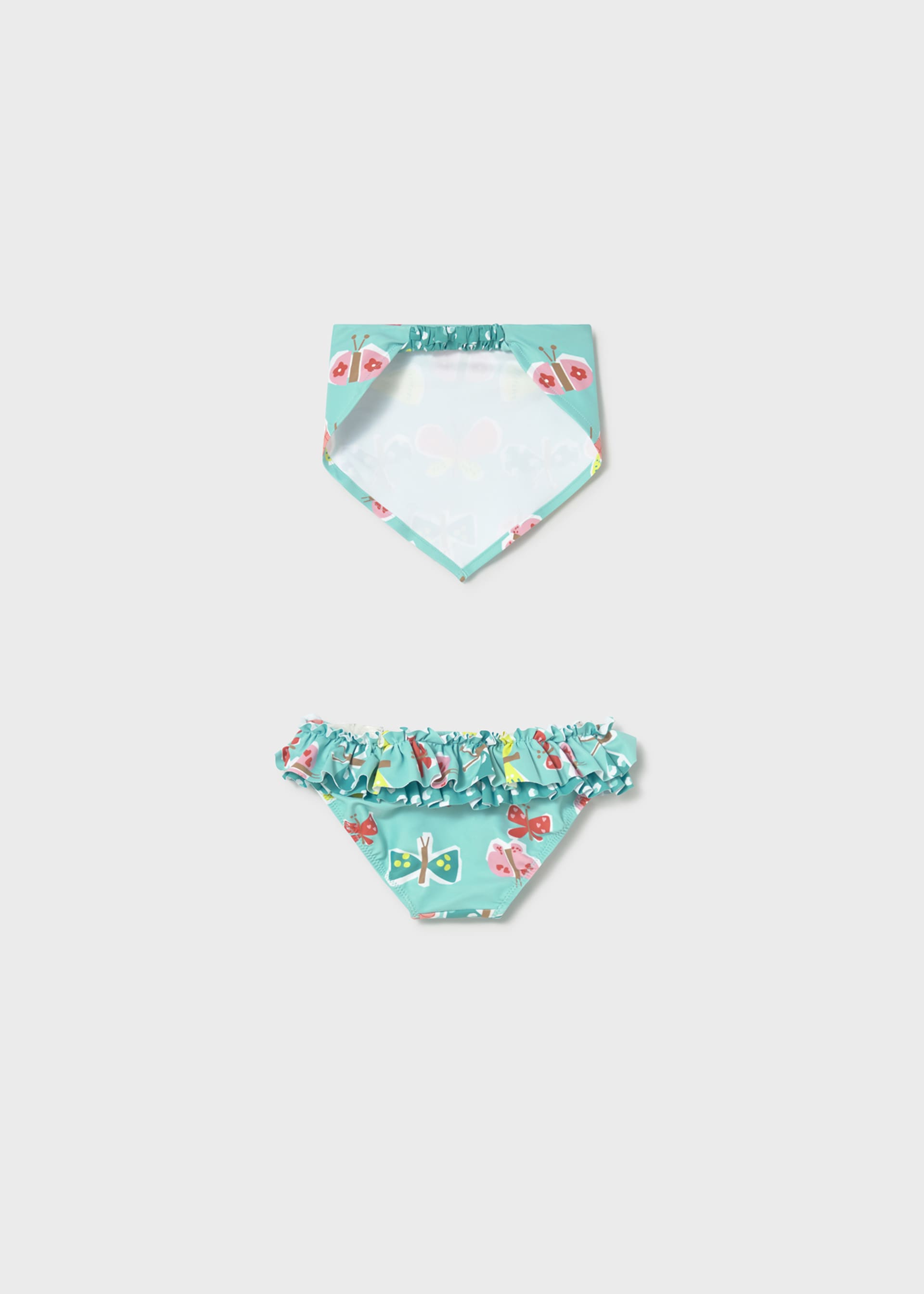 Costume modello culotte e fazzoletto neonata