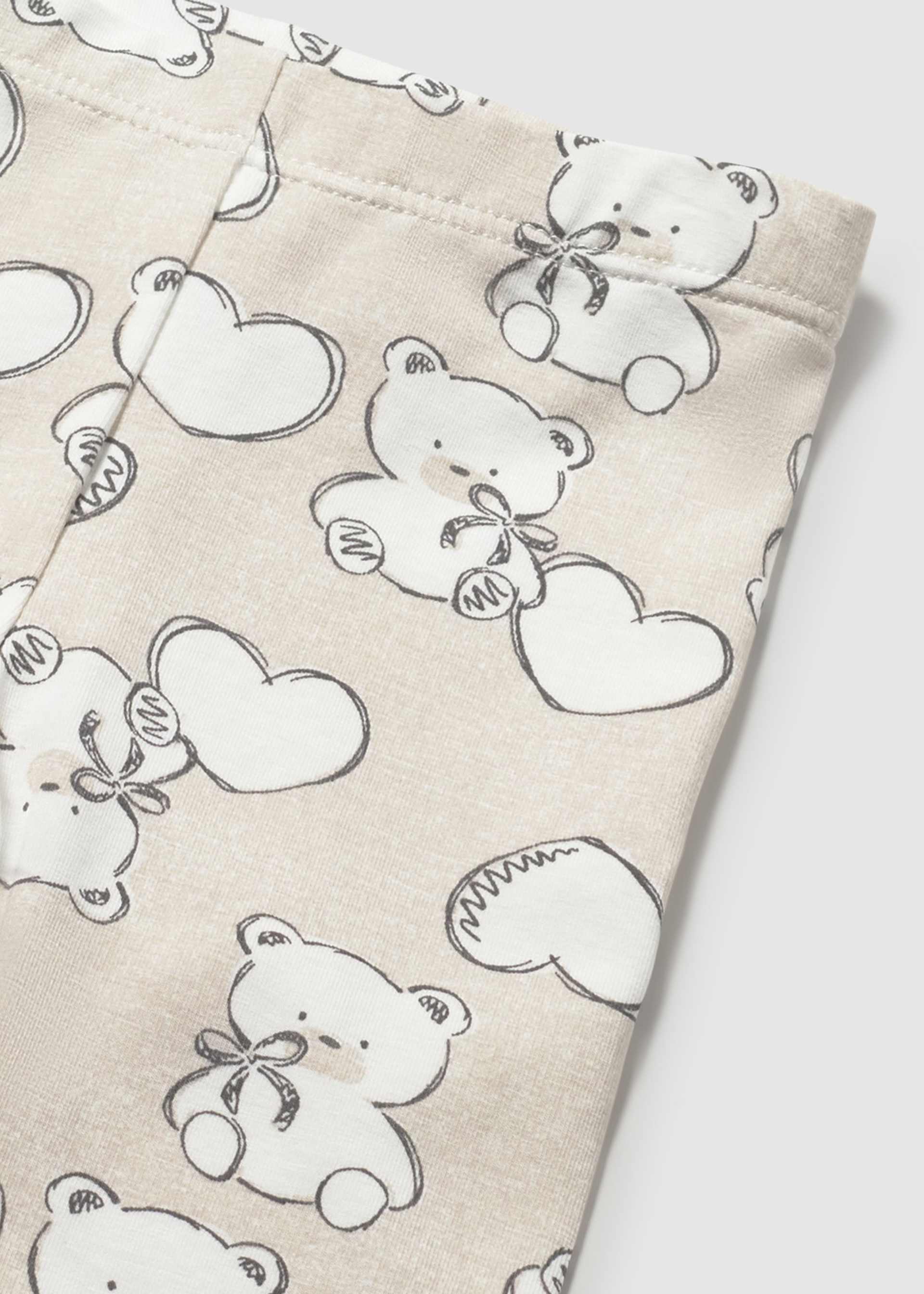 Newborn print leggings set