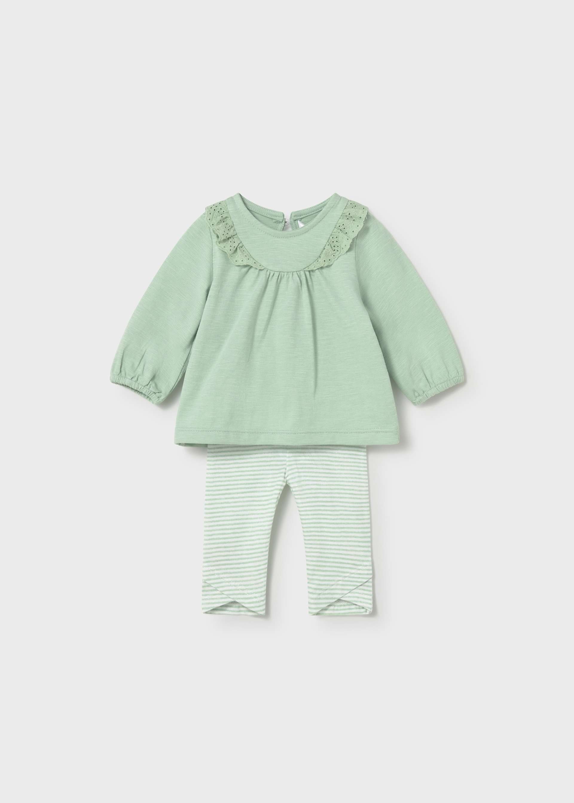 4-piece long sleeved leggings set newborn