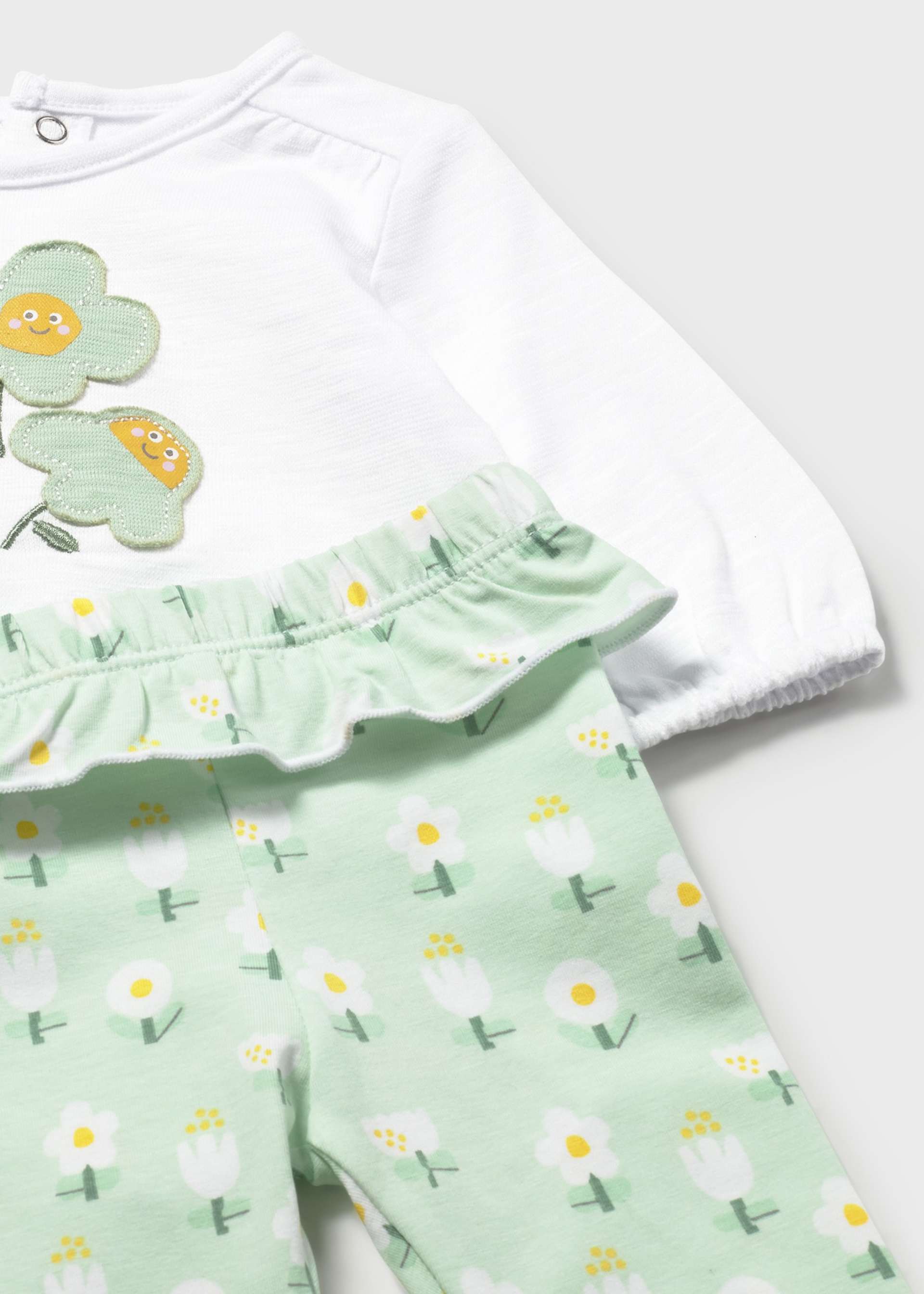 Completo 4 pezzi manica lunga neonata