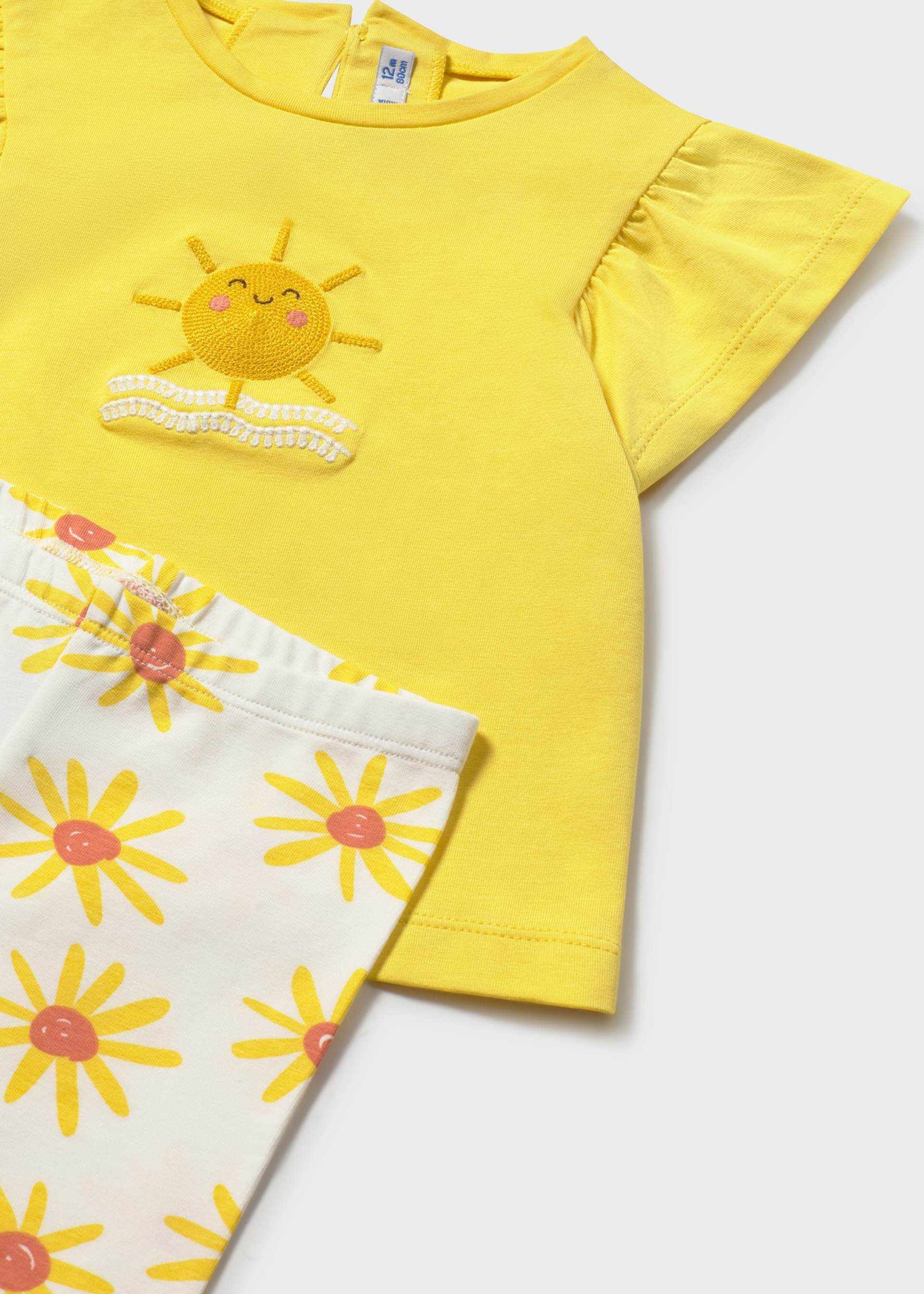 Print leggings set baby