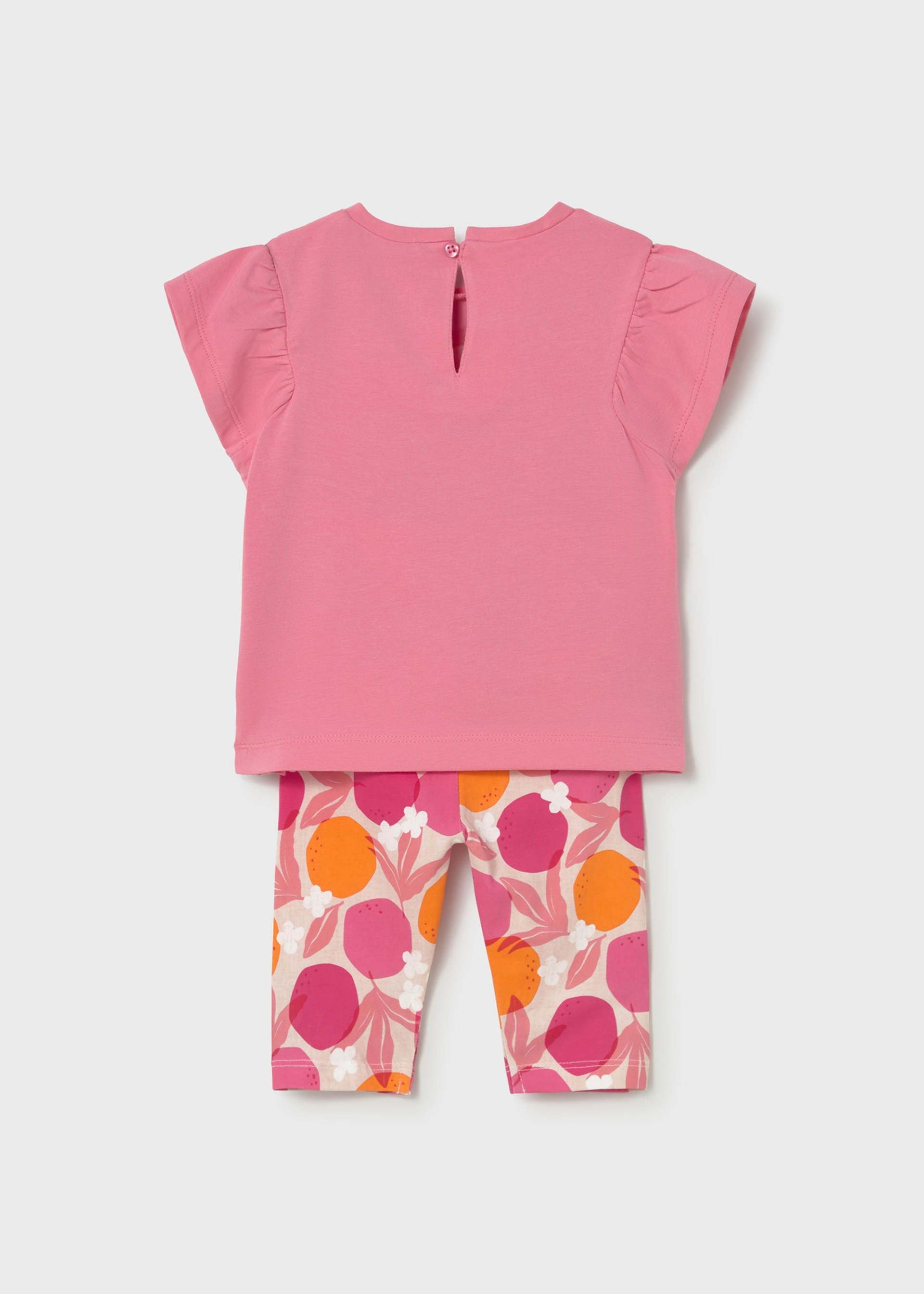 Ensemble leggings imprimés et t-shirt bébé