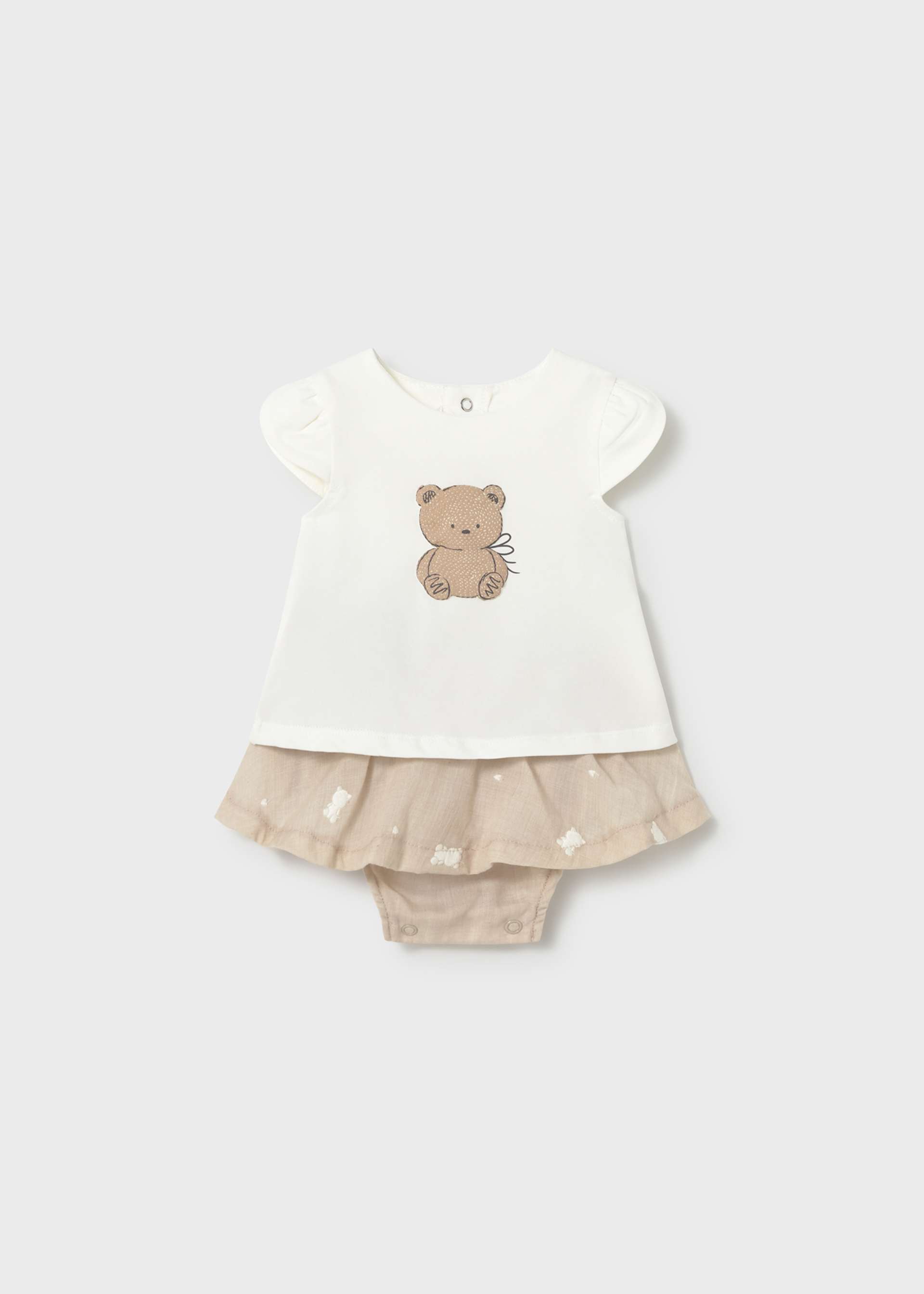Teddy skirt set newborn