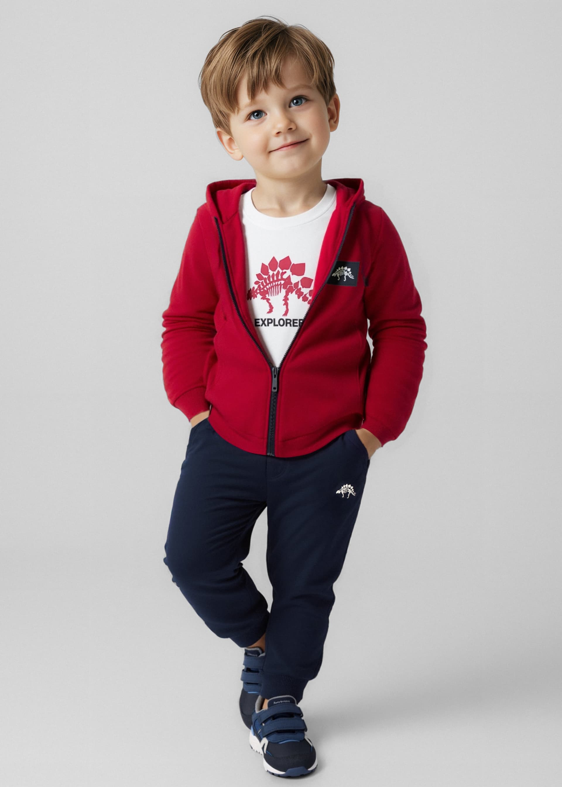 Pants con playera niño