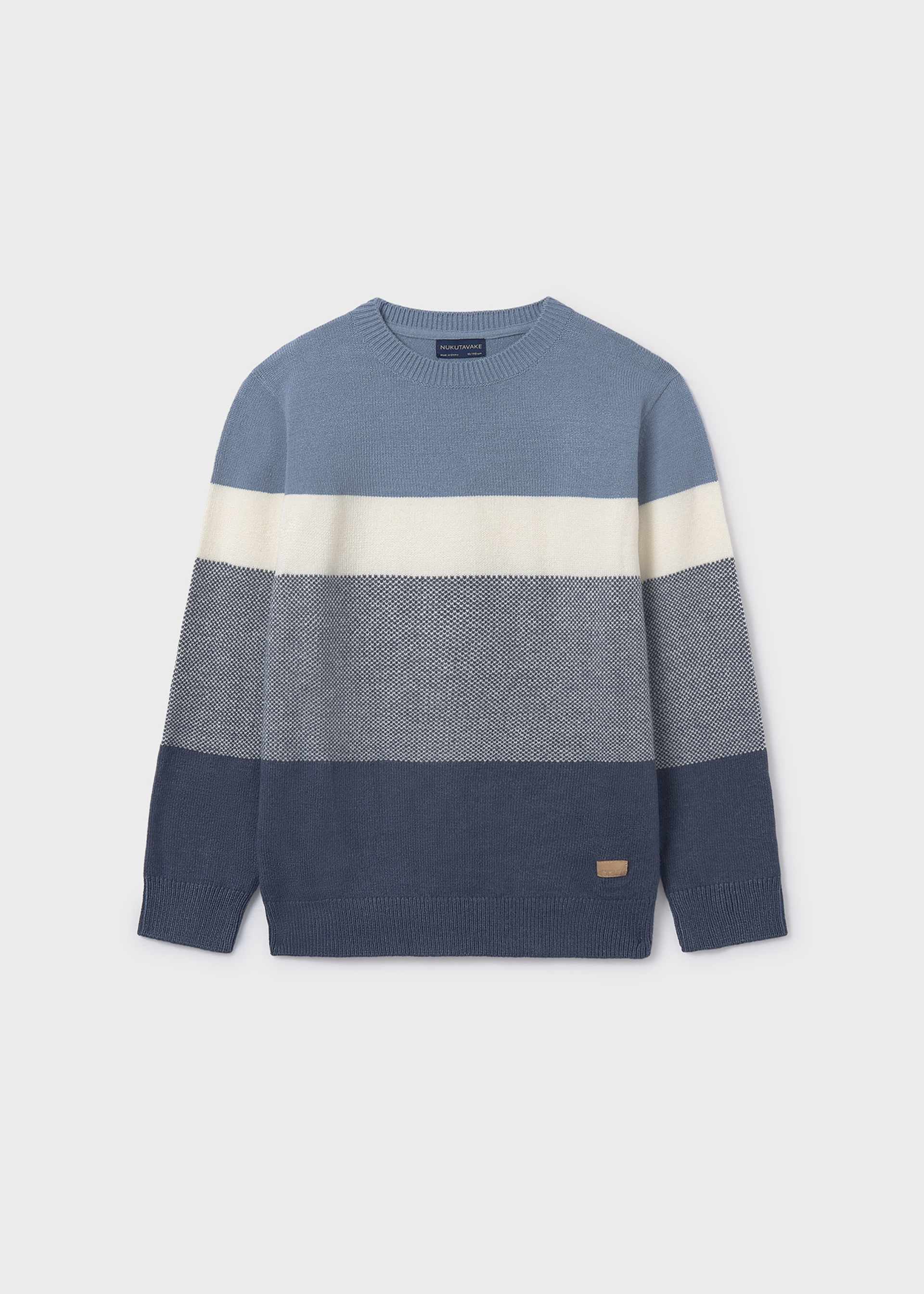 Pull à rayures garçon