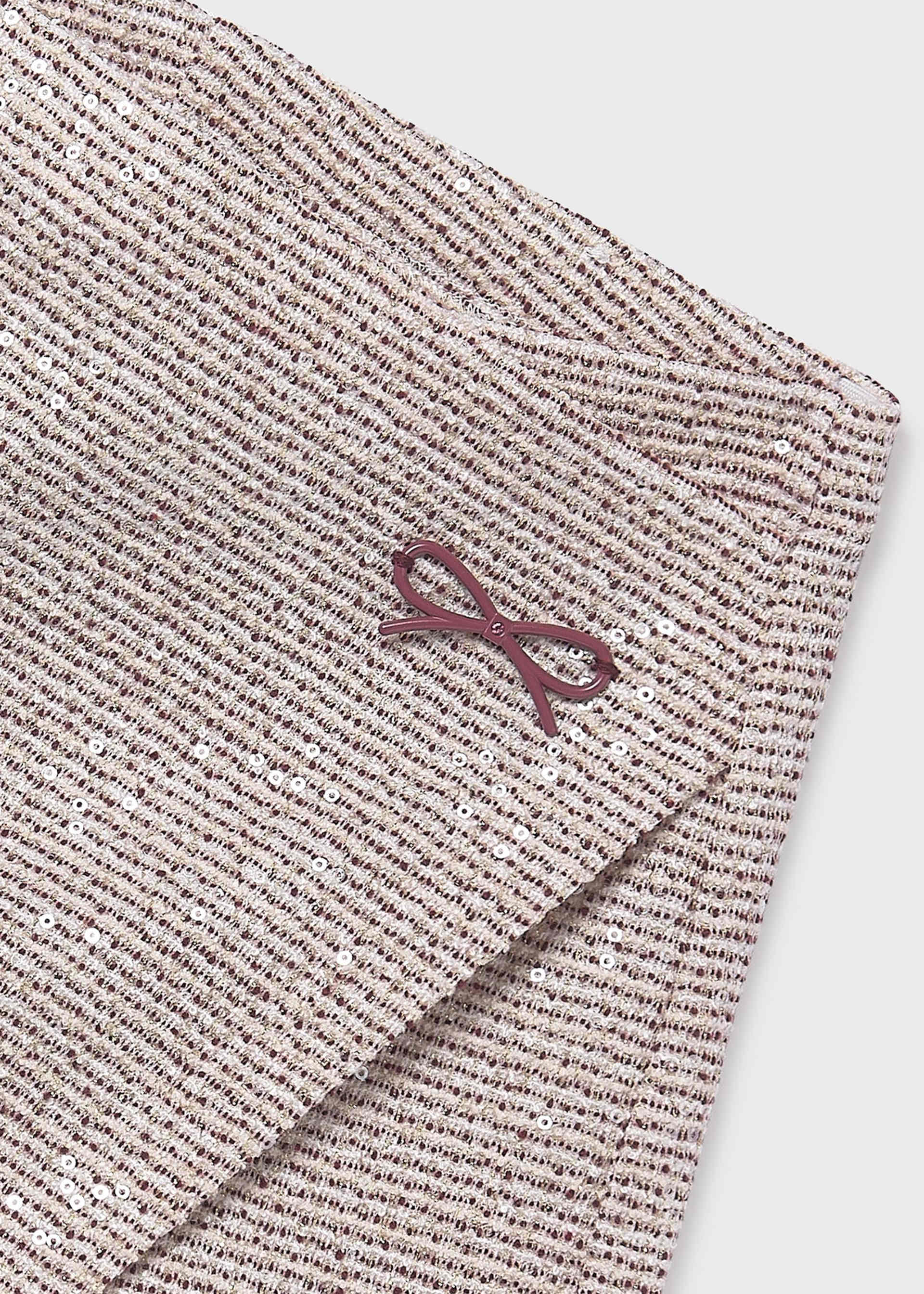 Jupe pantalon nœud fille