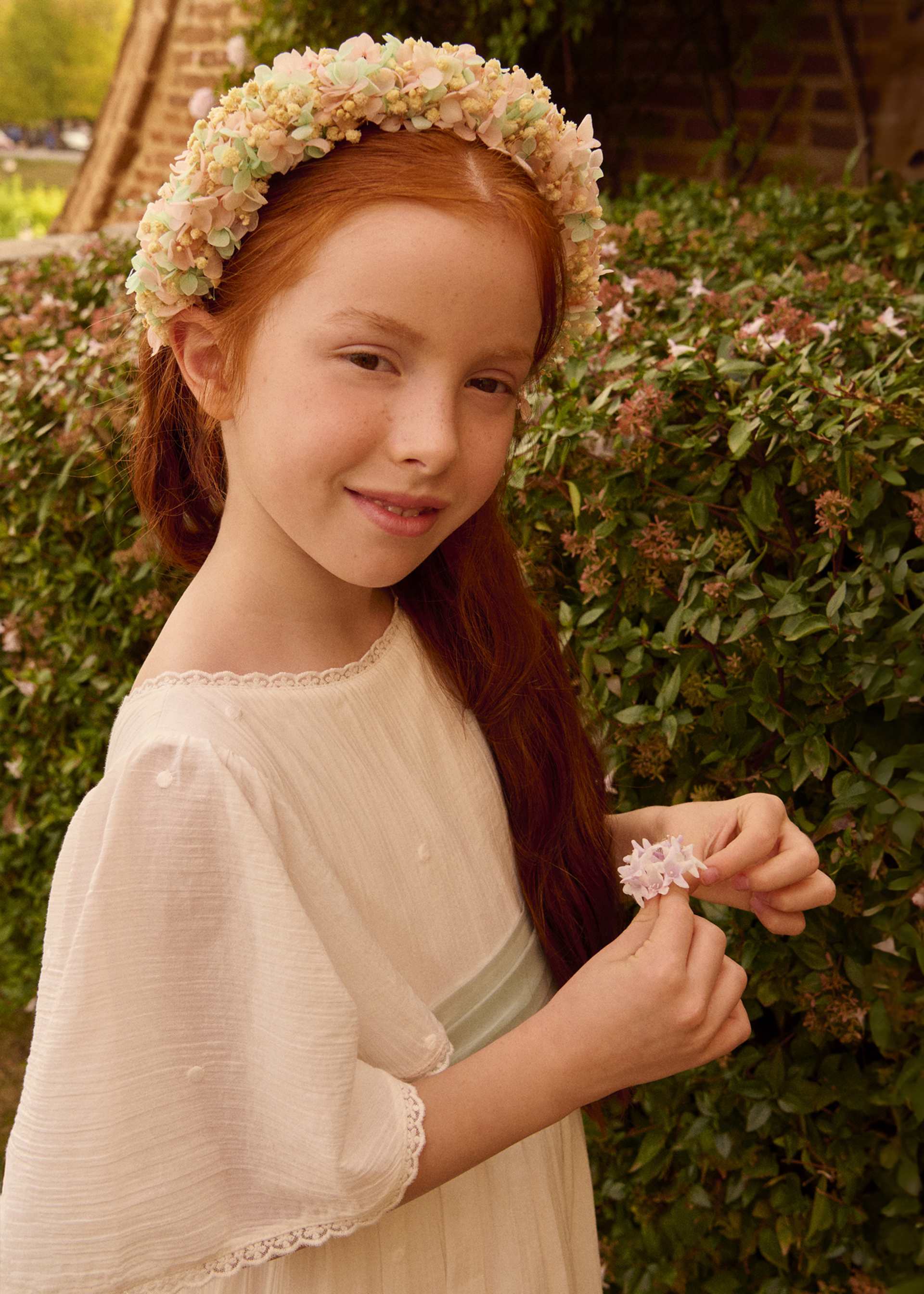 Kombi-Strickkleid Mädchen