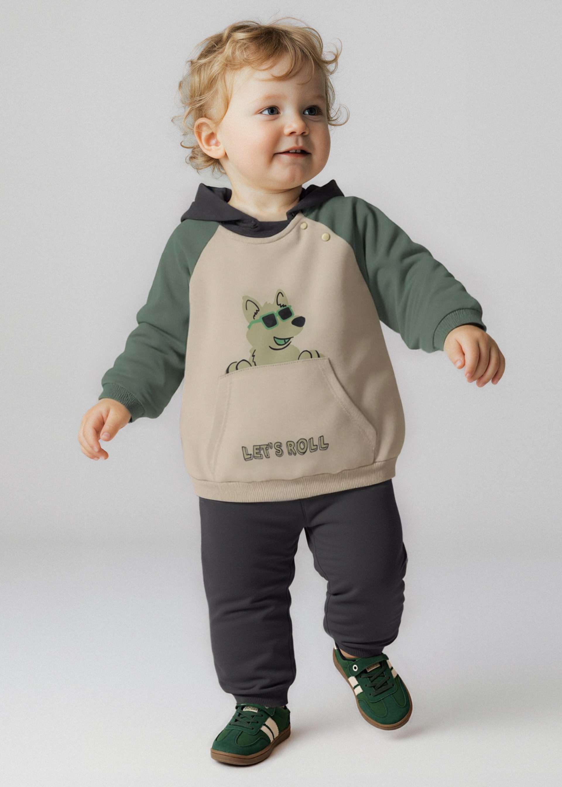 Baby Tracksuit with 2 Pants Baby Tracksuit with 2 Pants