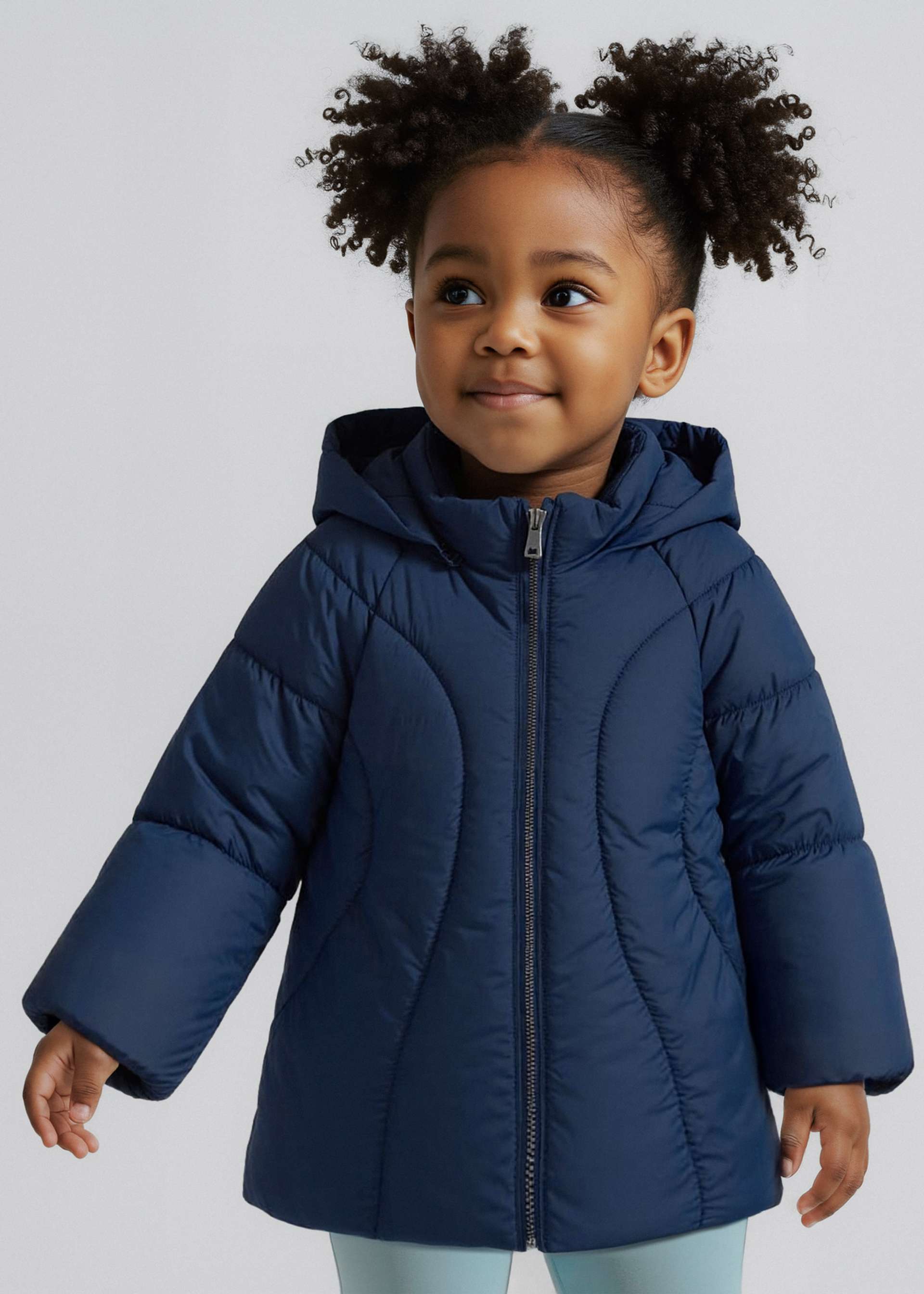 Chaquetón colegial básico niña