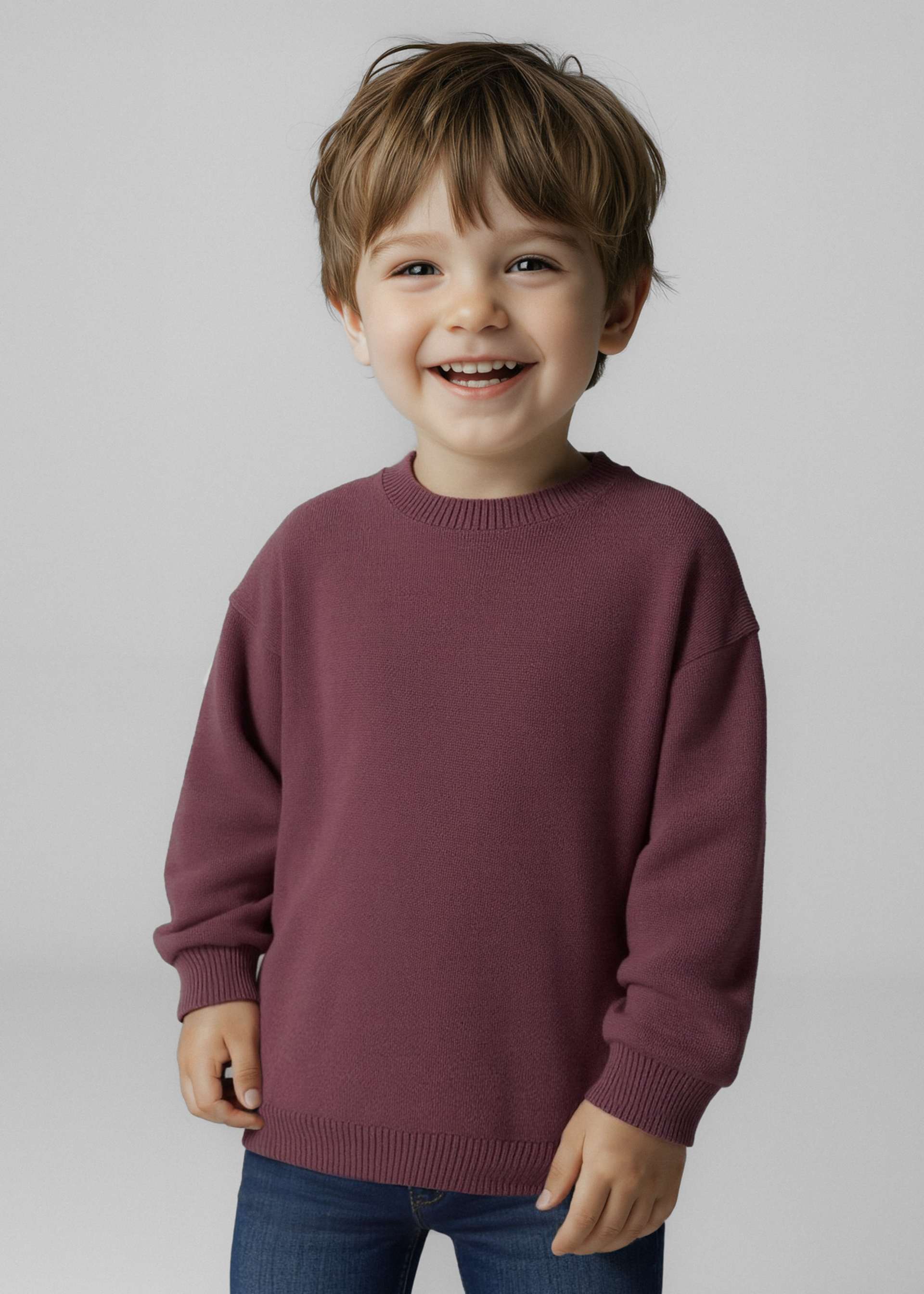 Pullover Basic Jungen