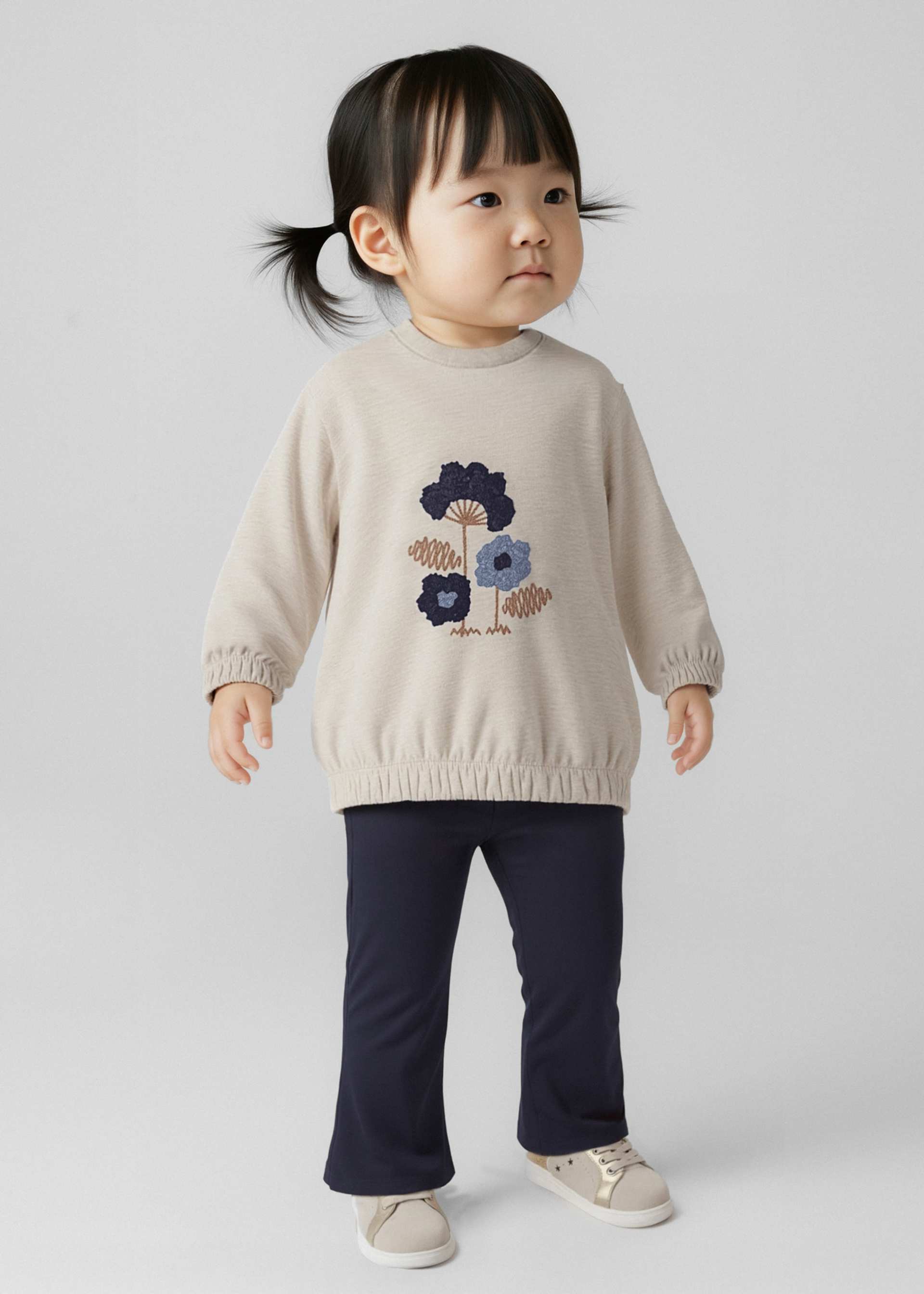 Baby Flare Leggings and Sweatshirt Set