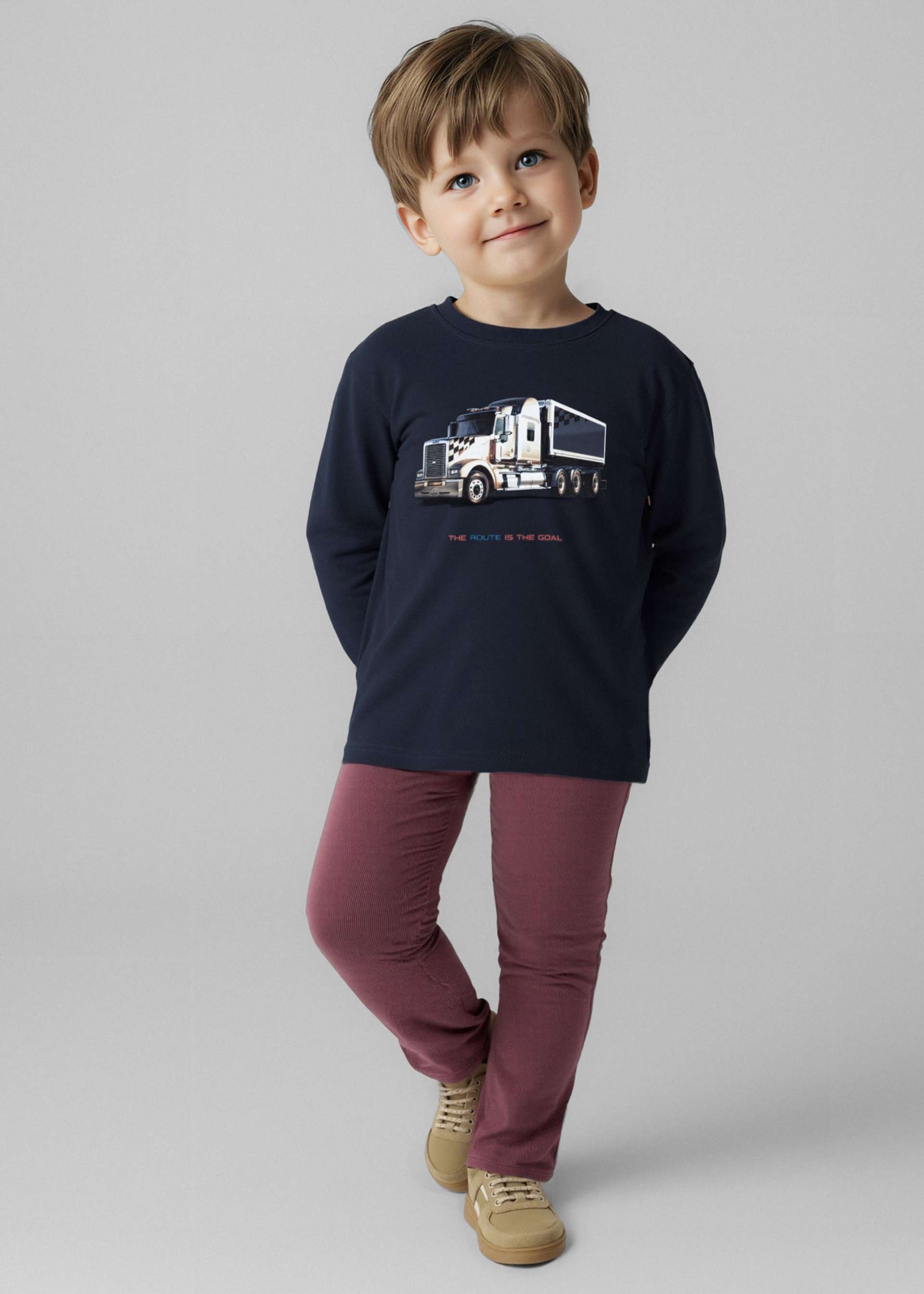 Boy Basic Corduroy Pants