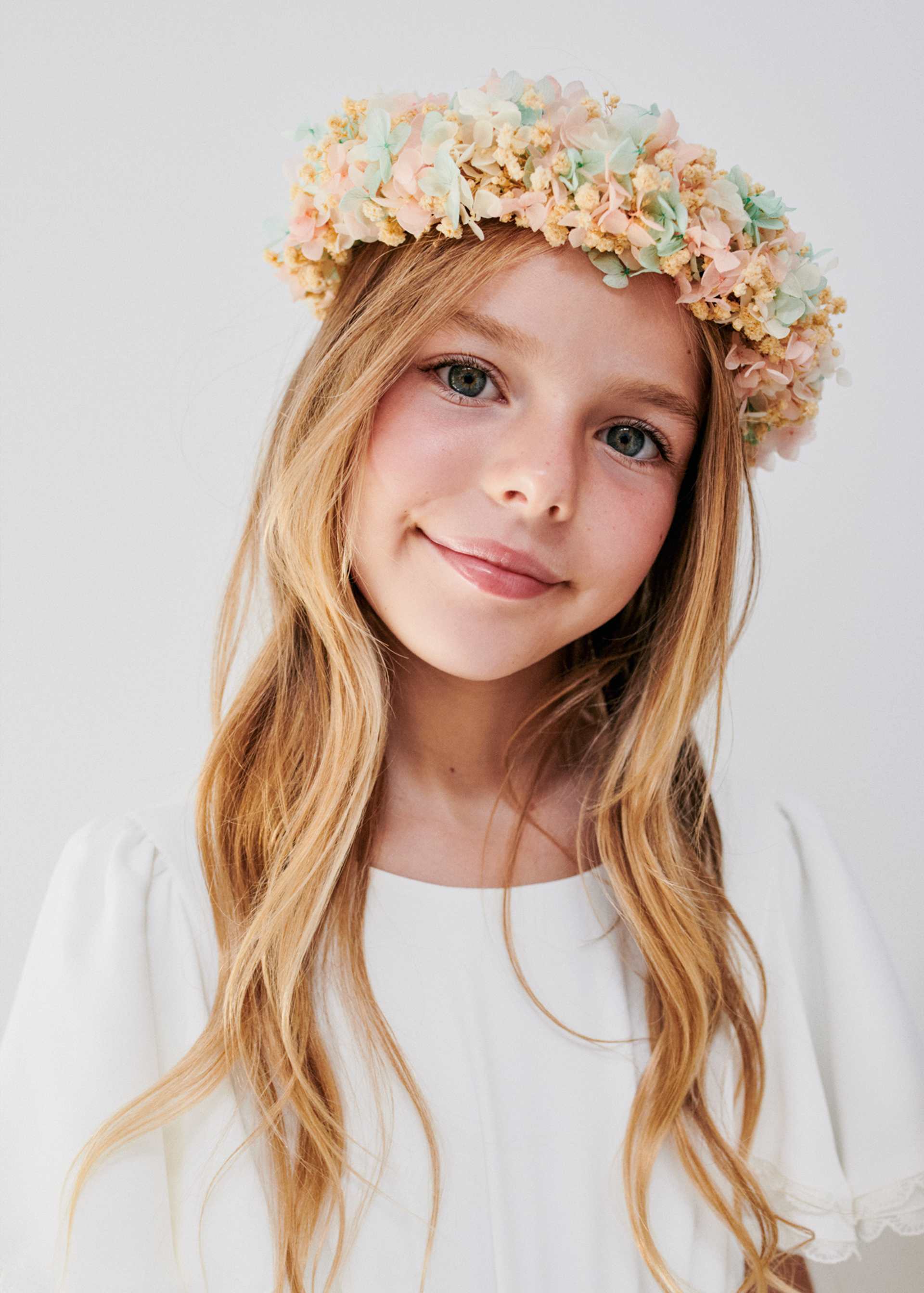 Corona flores preservadas