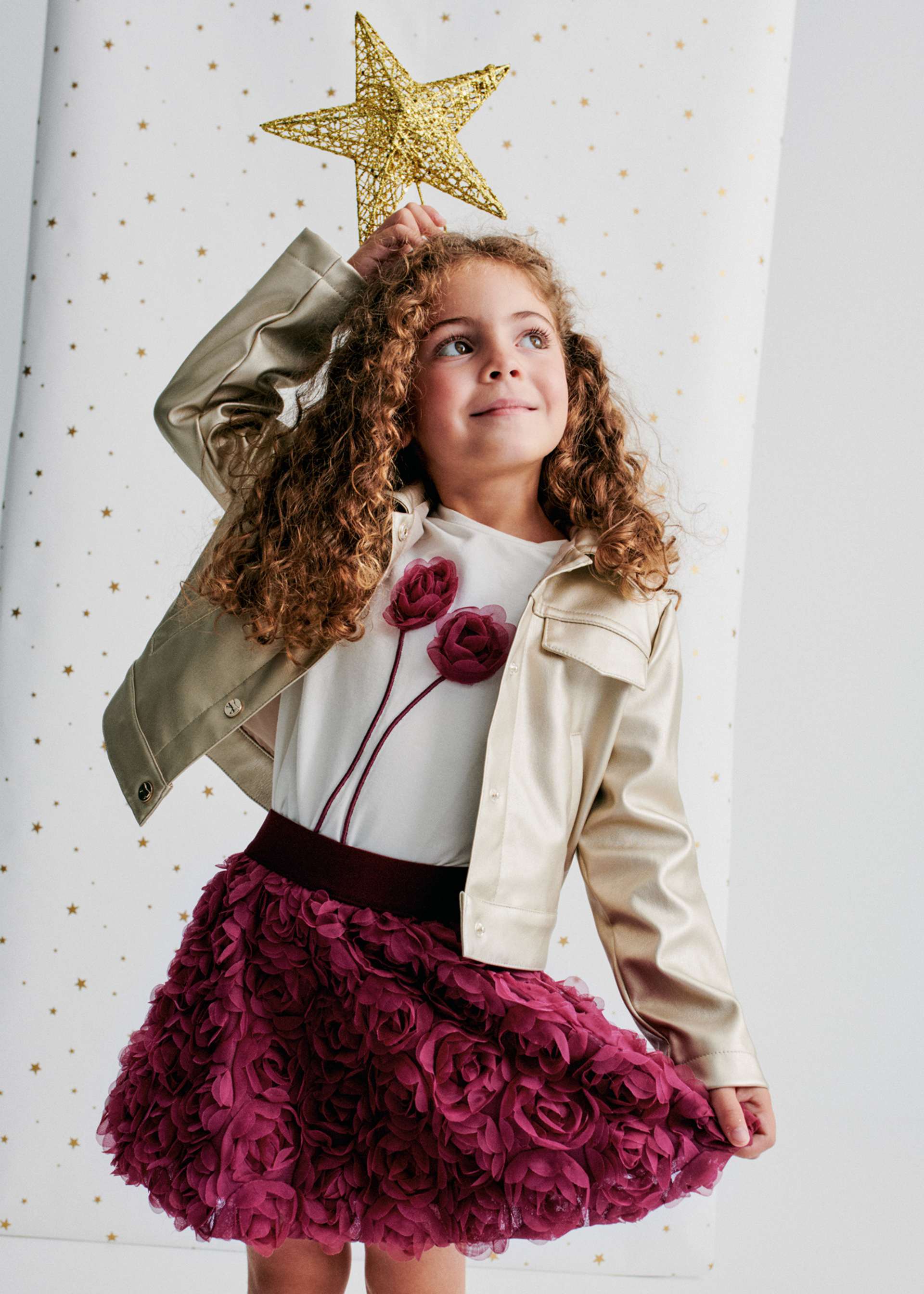 Tüllrock Blumen Teenager Mädchen