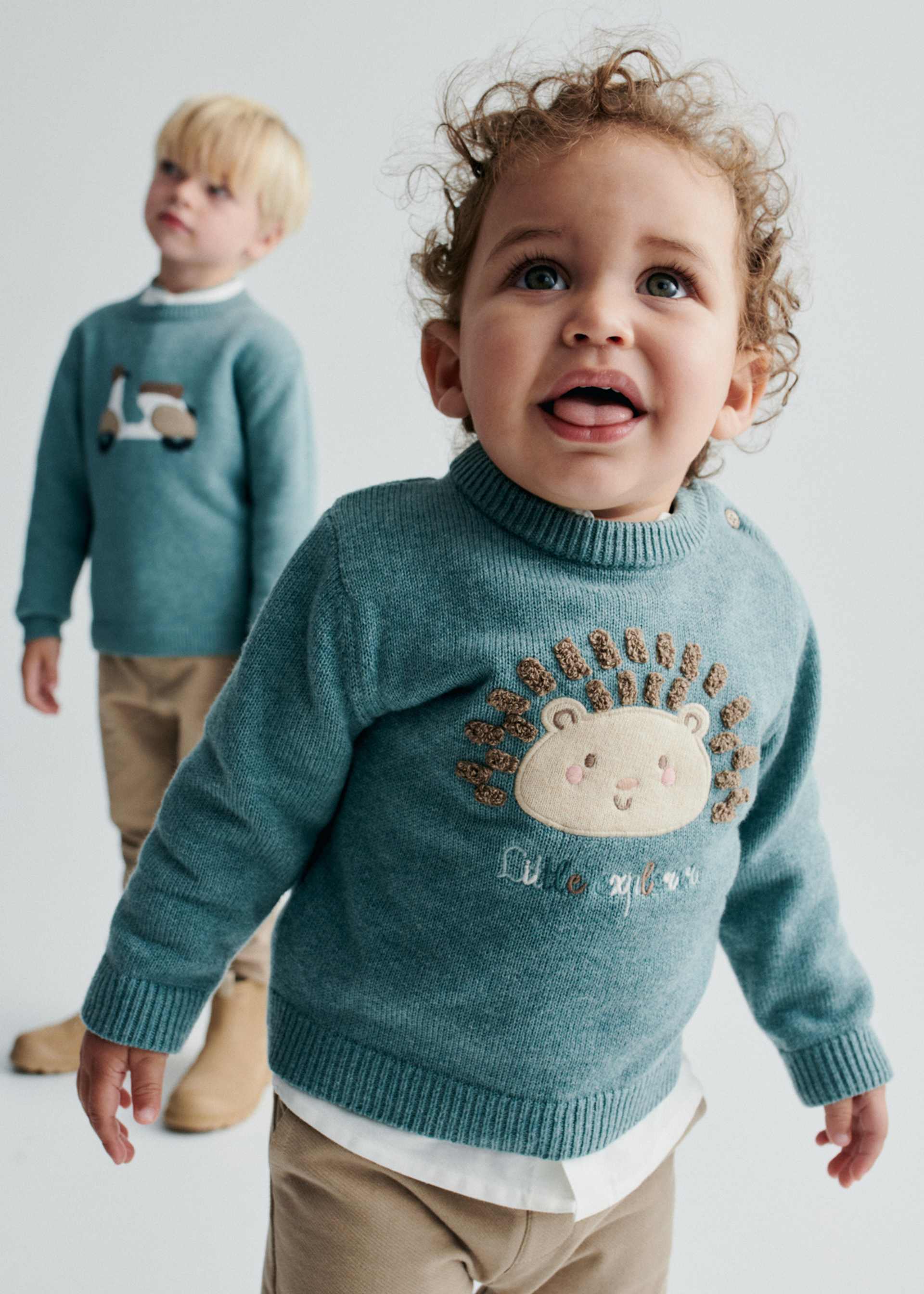 Baby hedgehog jumper