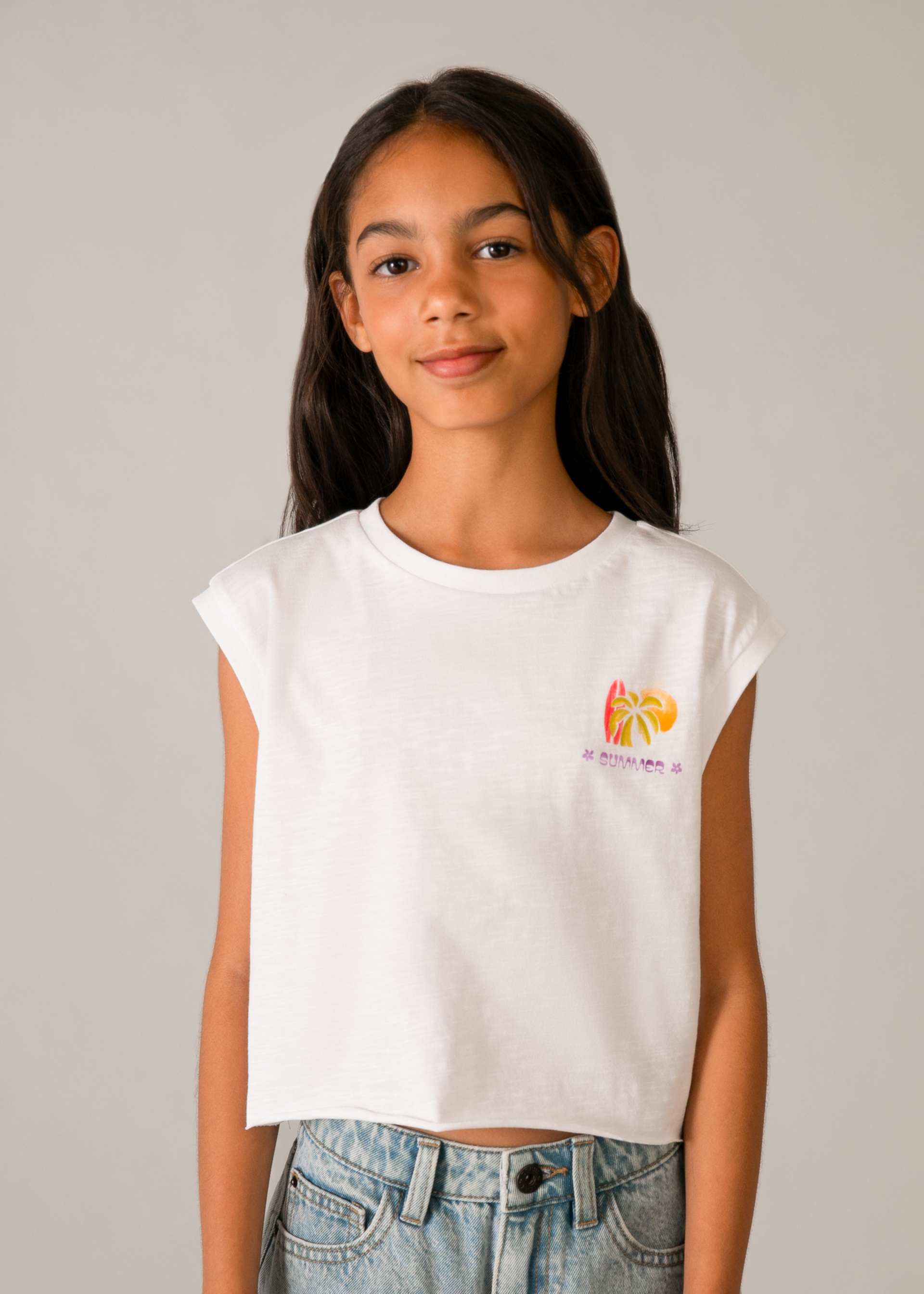 Maglietta stampata ragazza