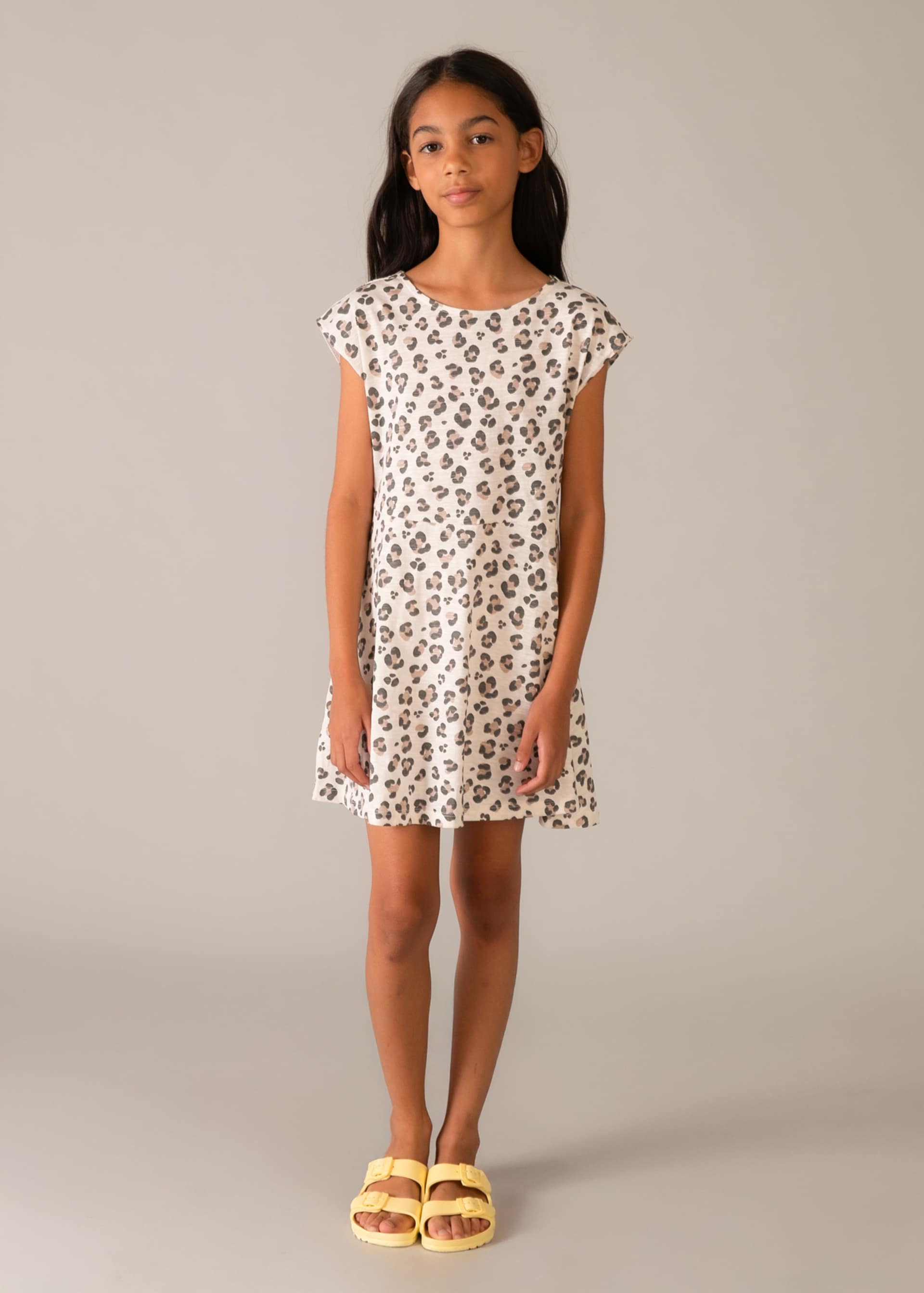 Rochie cu imprimeu fata