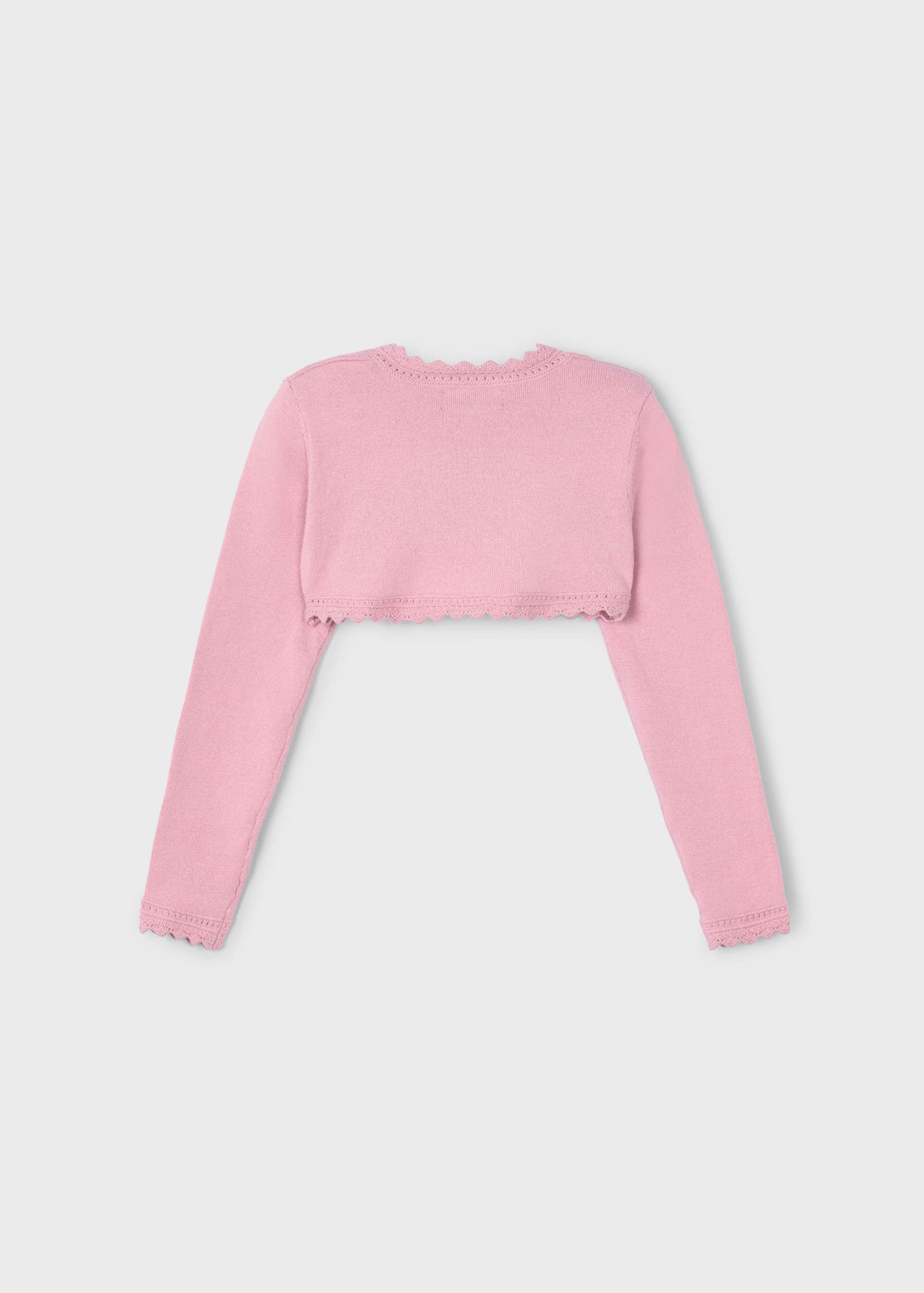 Cardigan basic tricot fetita Cardigan basic tricot fetita