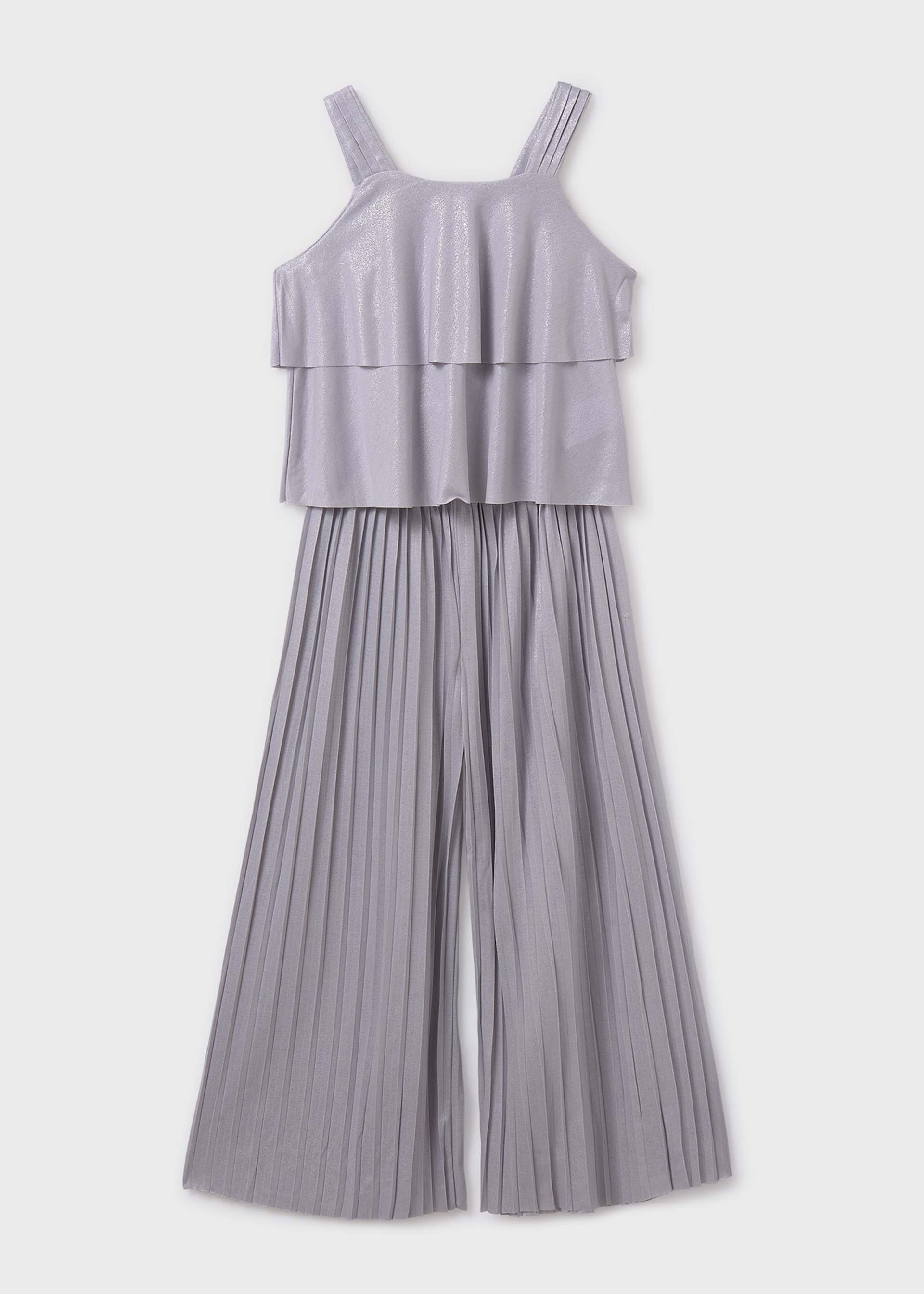 Completo pantalone e top plissettato ragazza