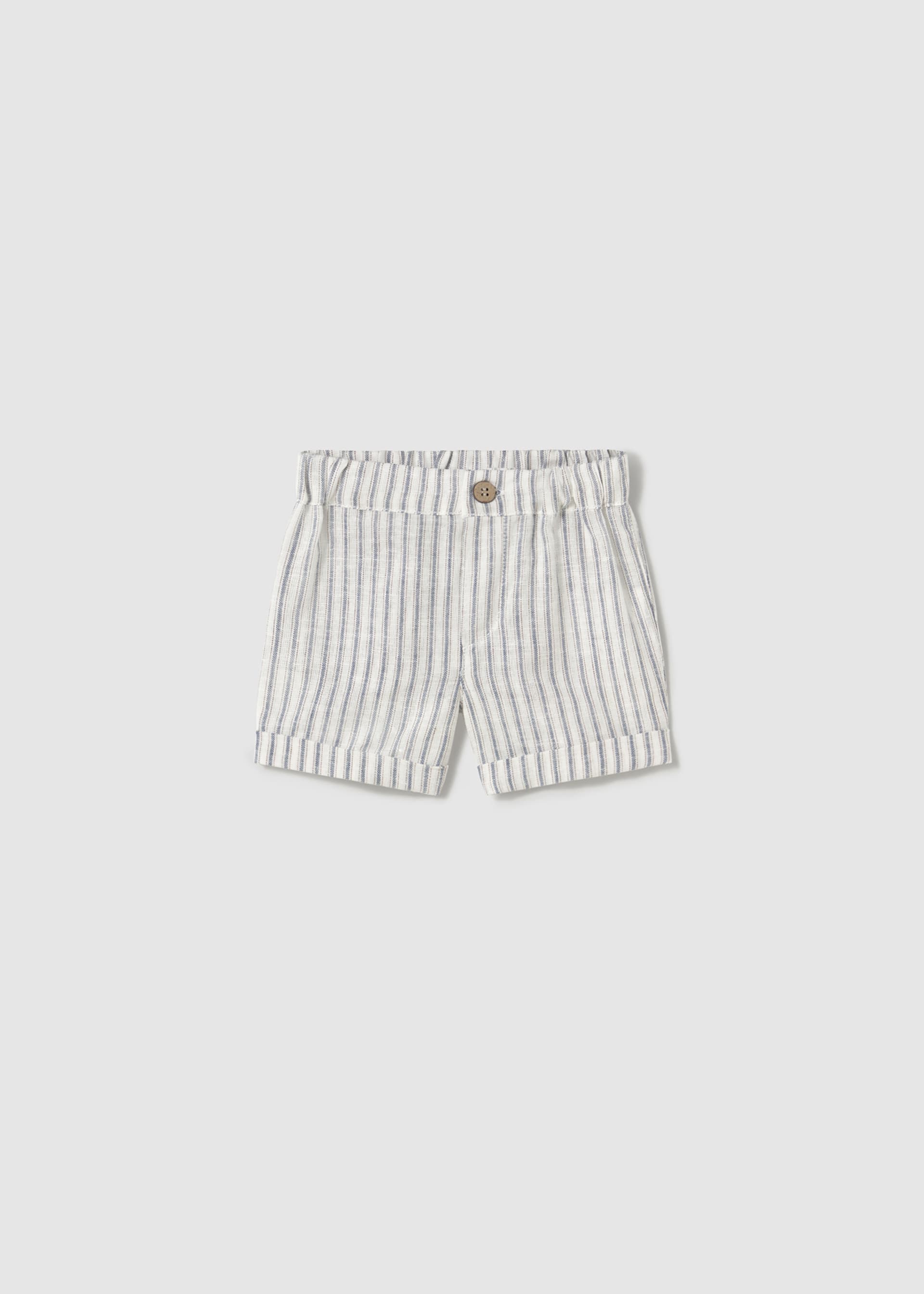 Pantaloncino lino neonato