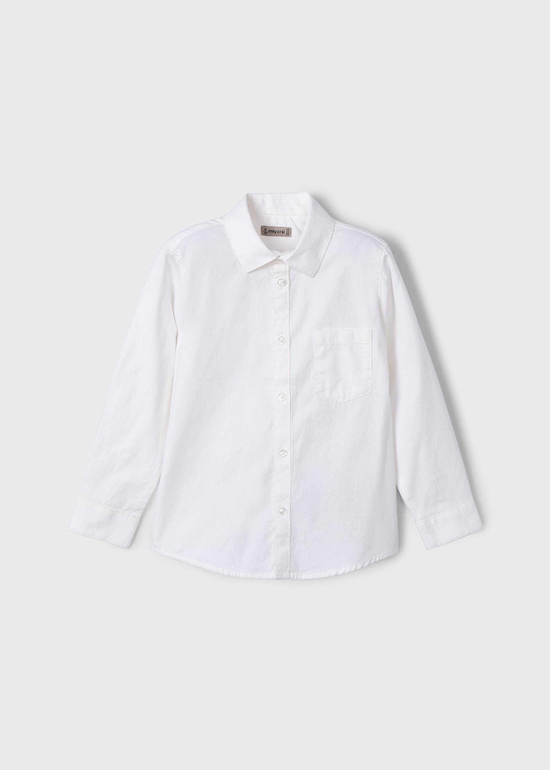 Camicia manica lunga basica bambino Camicia manica lunga basica bambino