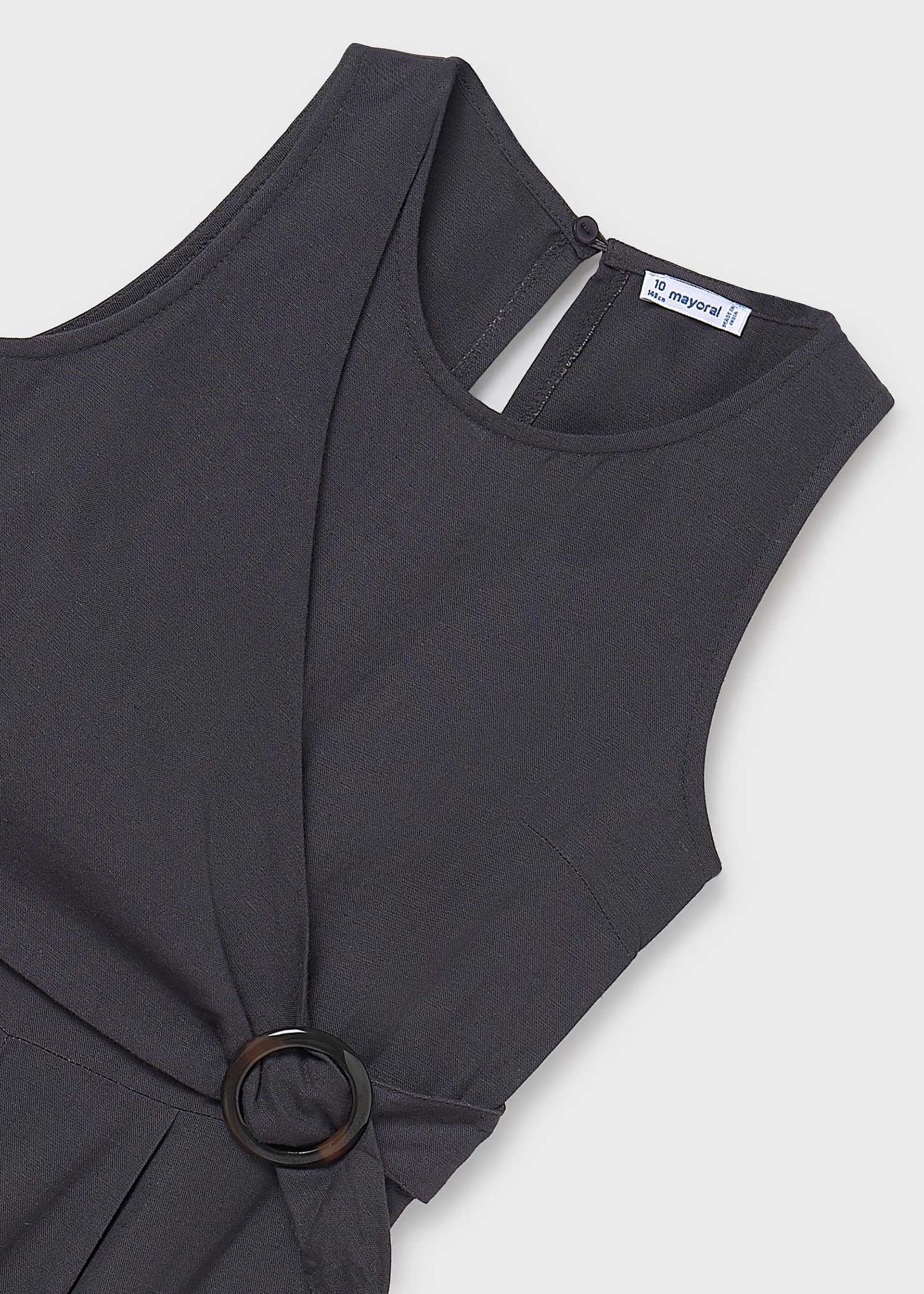 Salopeta lunga din in fata